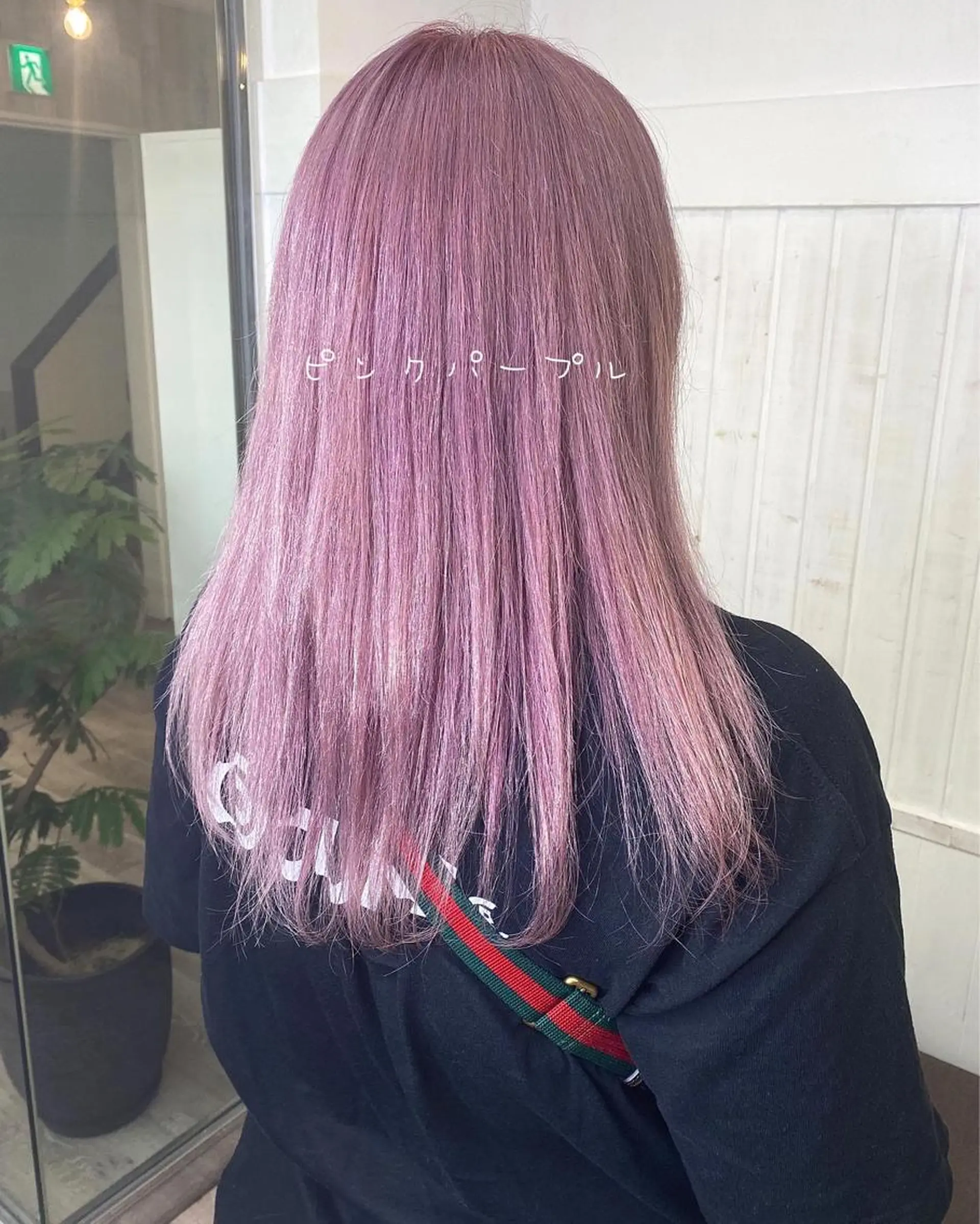 セミロング ☀️透明感color KURO☀️のヘアスタイル