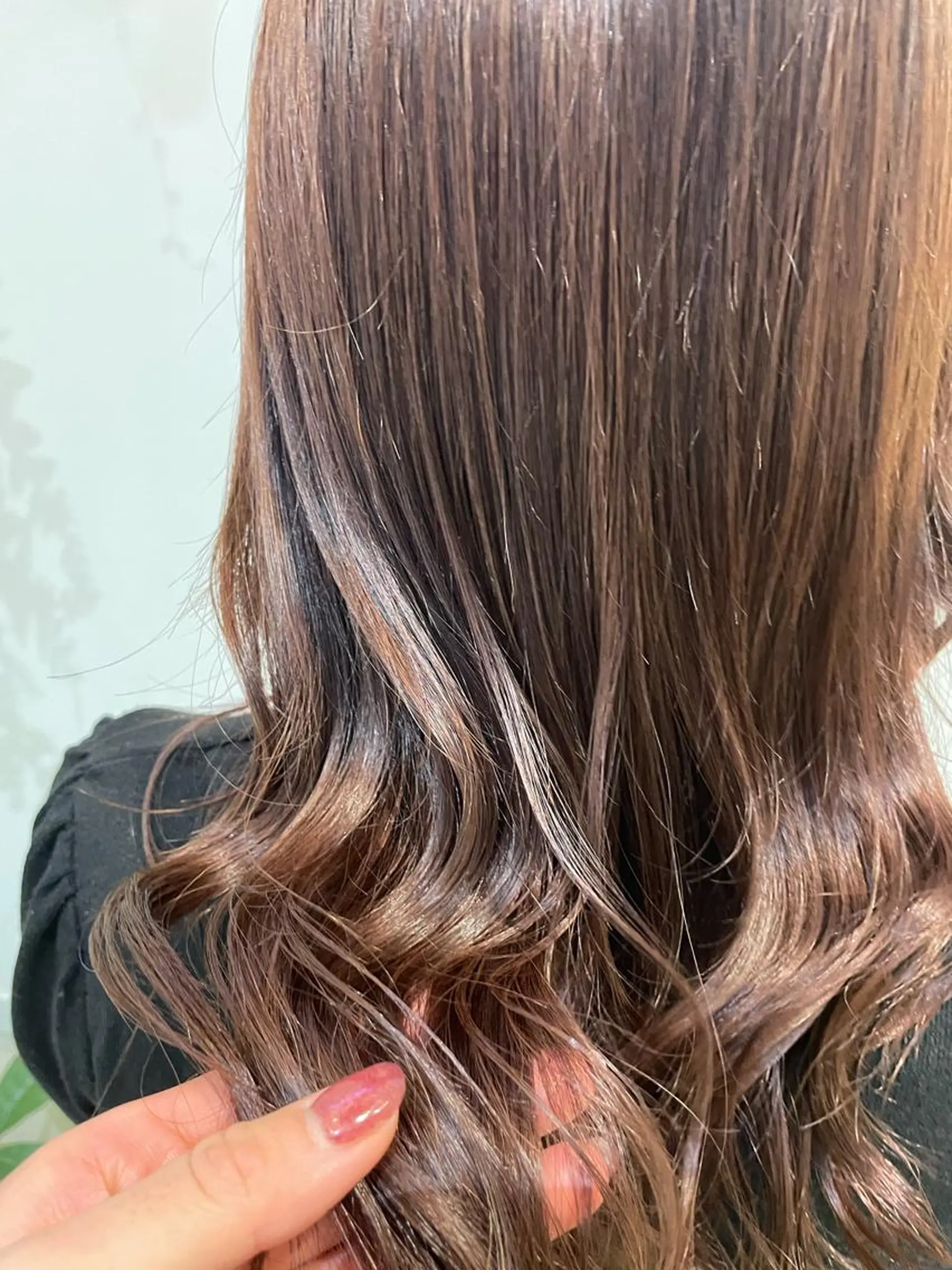 カラー ヘアカラー トリートメント 髪質改善カラー🤍 エクステ✨君島由実子のヘアスタイル