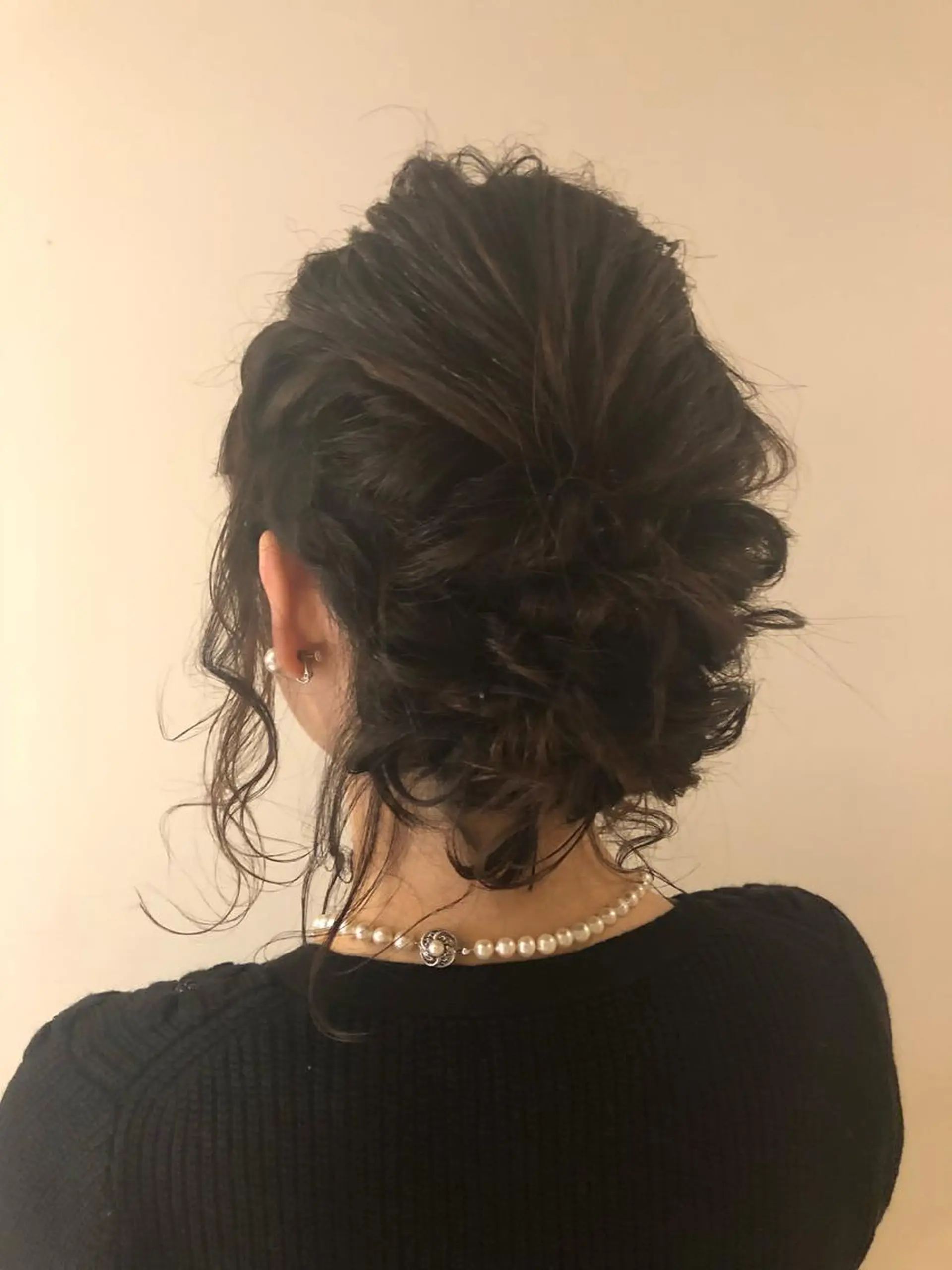 セミロング ヘアアレンジ レイヤーカット✂️ 横浜No1♡下鳥翔子のヘアスタイル