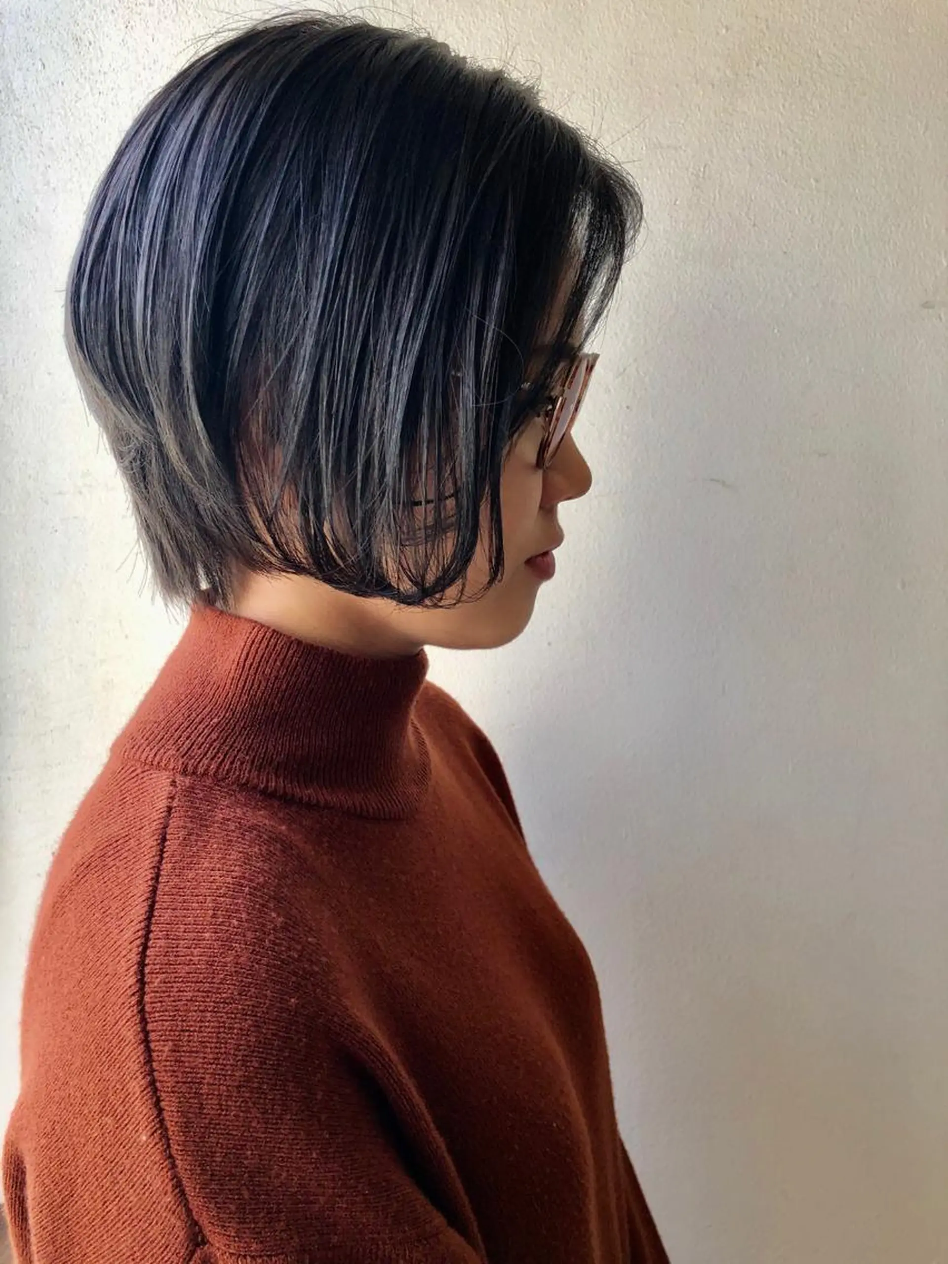 ショート カラー シルバー カット ヘアカラー 縮毛矯正 トリートメント 🌻韓国風ヘア🌻 ✨🌷ナナコ🌷のヘアスタイル