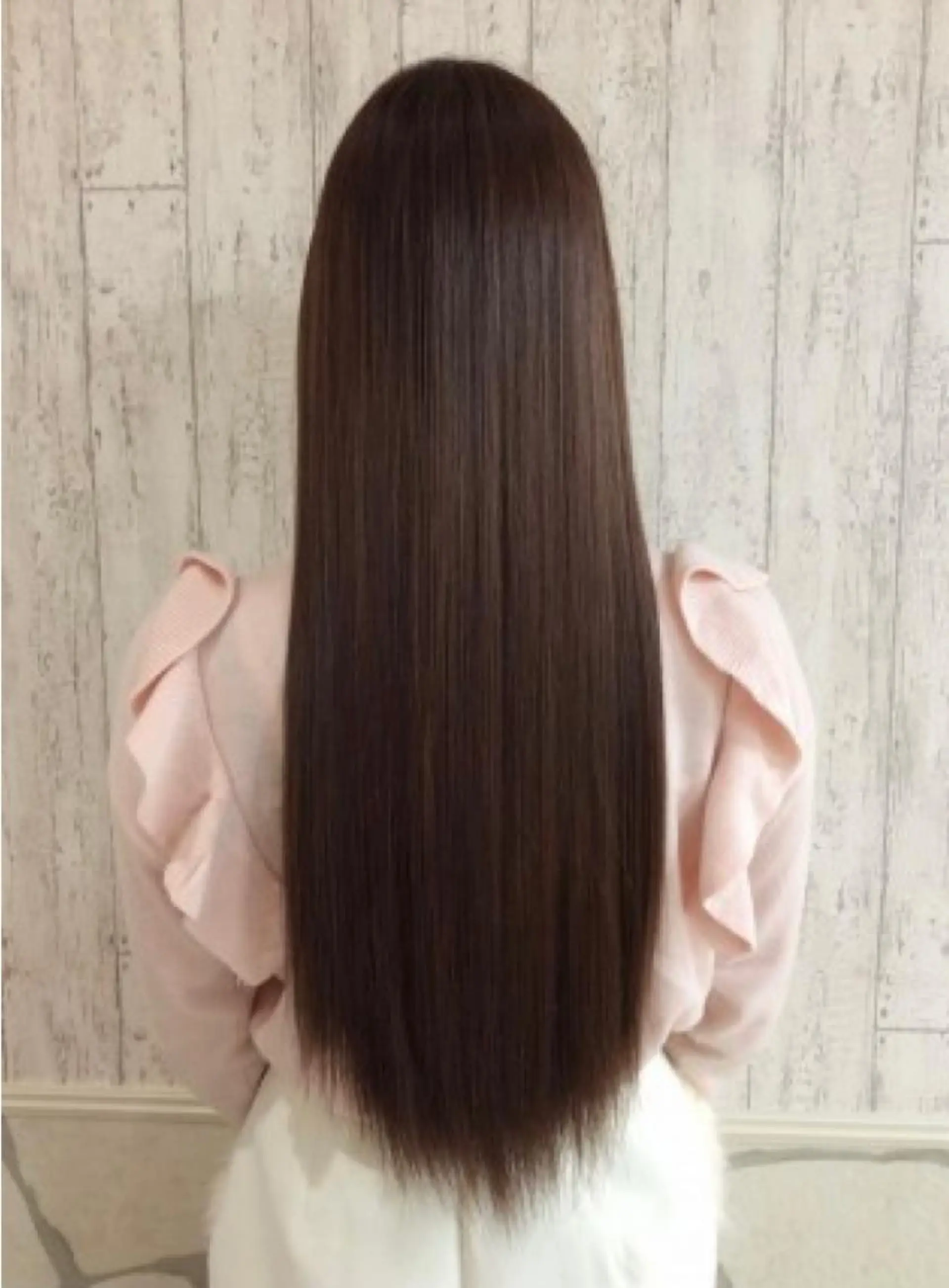 ロング カラー ヘアアレンジ イルミナカラー エクステ 髪質改善【縮毛矯正】 北千住 田邉 澪のヘアスタイル