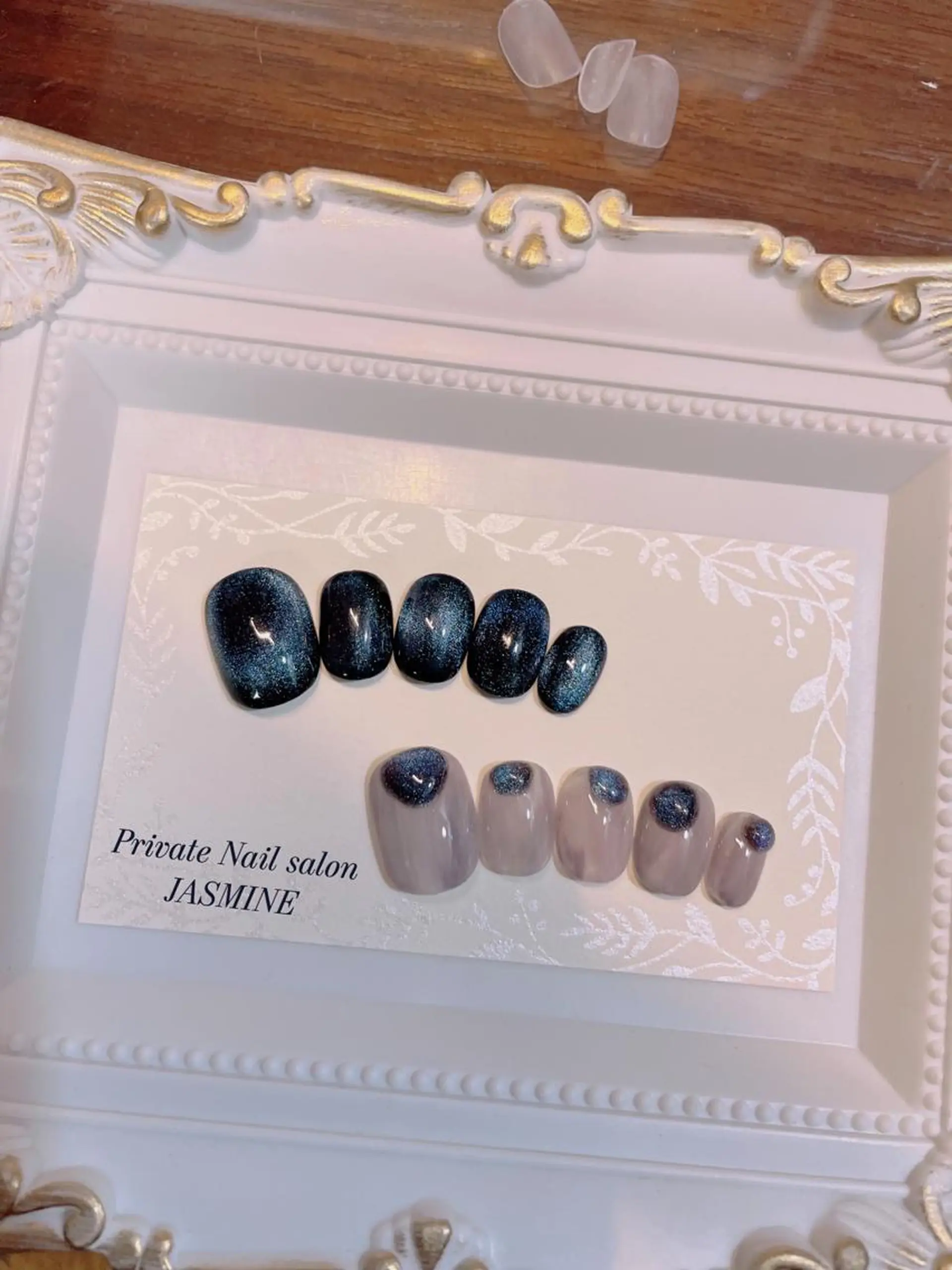 ネイル マグネットネイル Nail salon JASMINEのネイルデザイン
