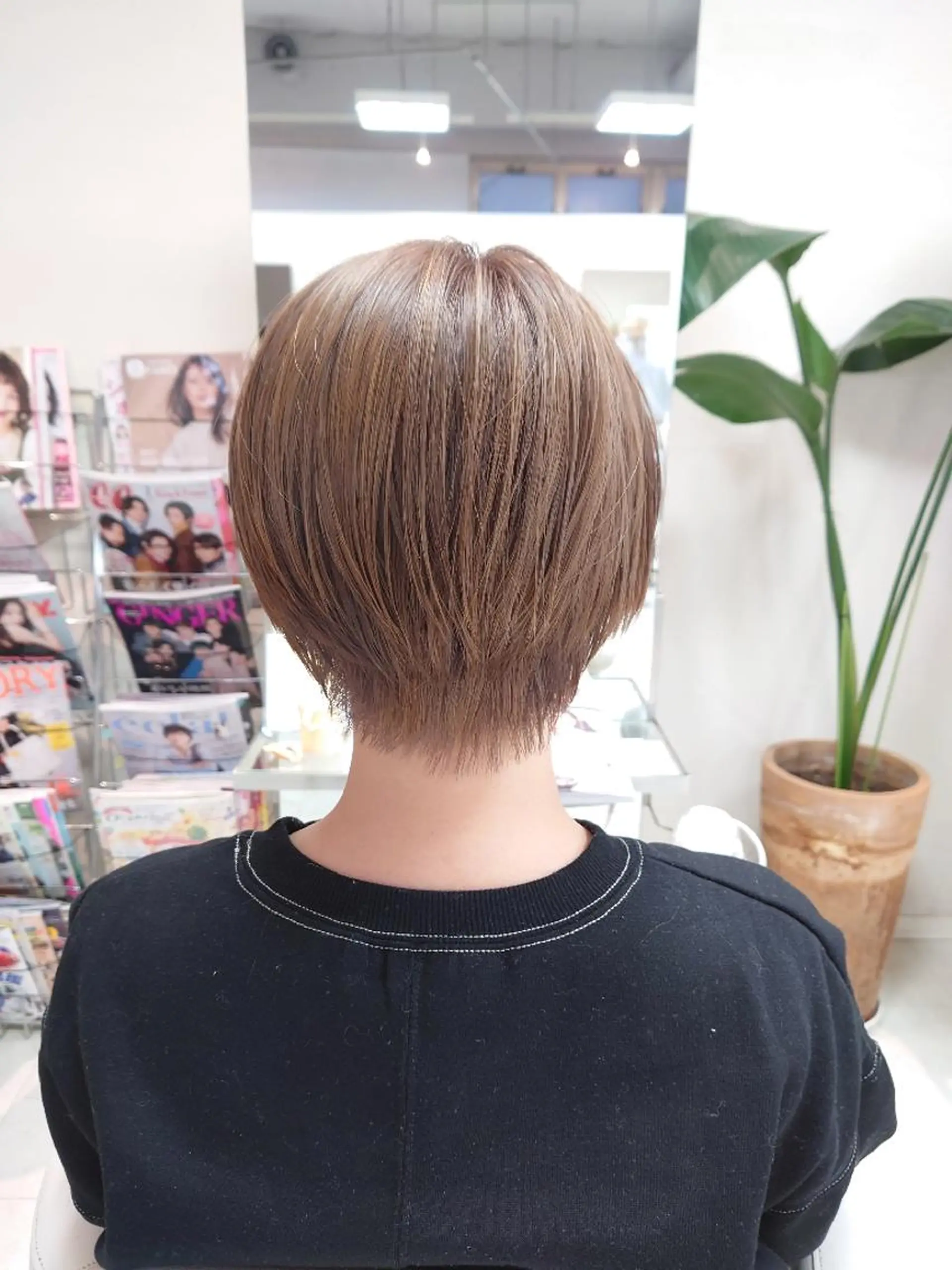 ショート nagane sayakaのヘアスタイル