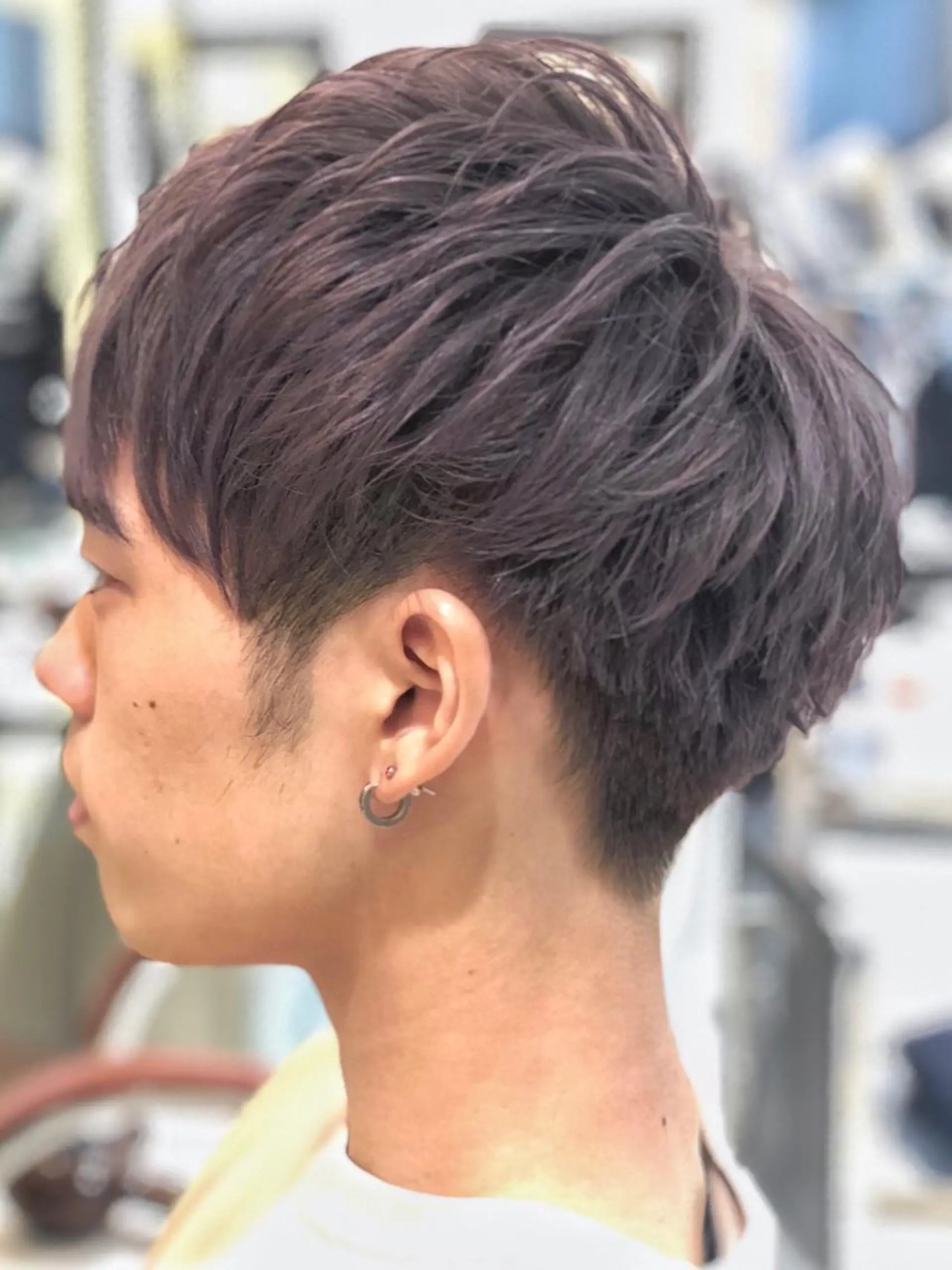 ショート カラー メンズ 井上 武輝のヘアスタイル