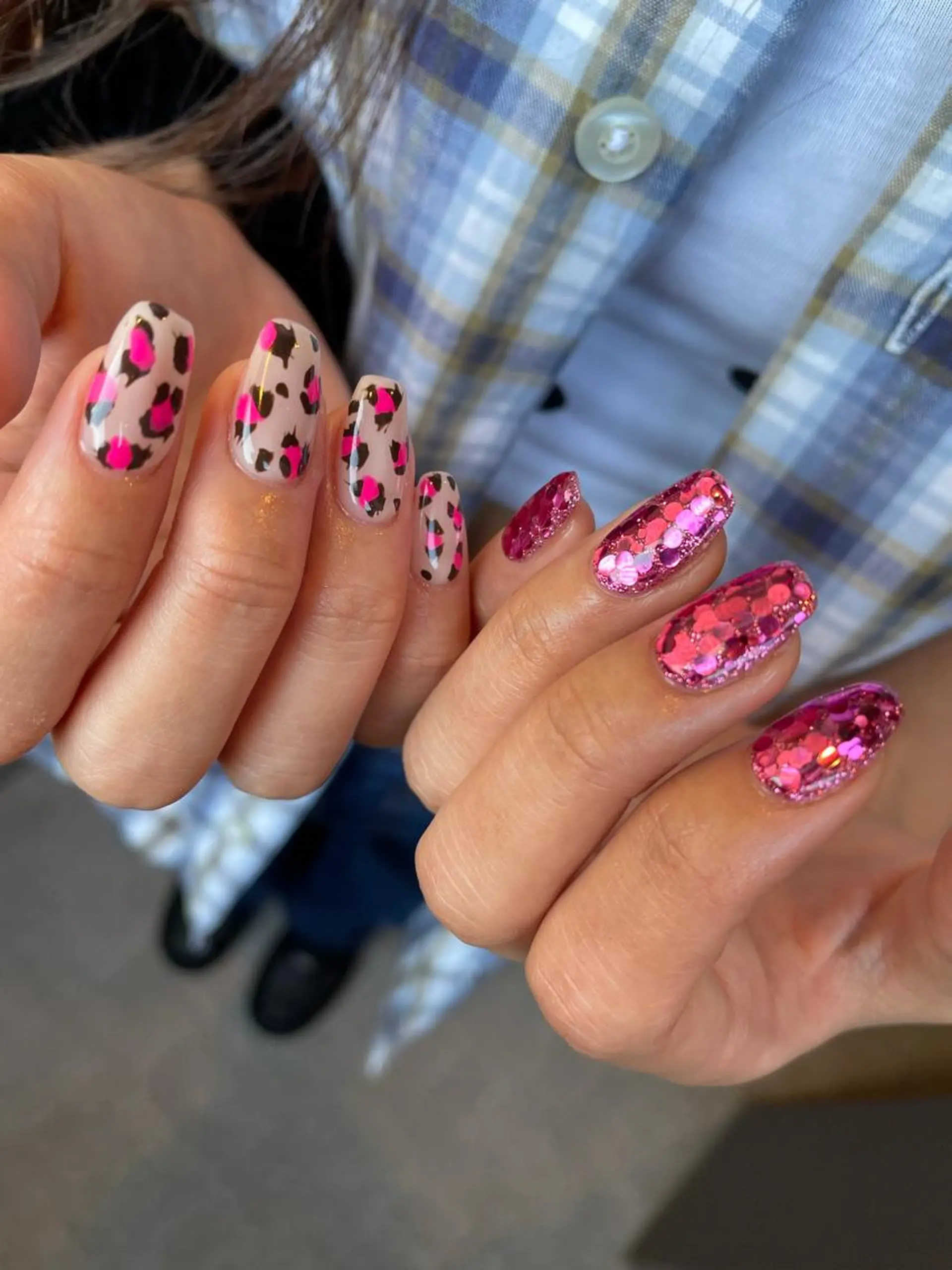 ロング カラー ヘアアレンジ キッズ ネイル マツエク・マツパ 福田 加奈のネイルデザイン