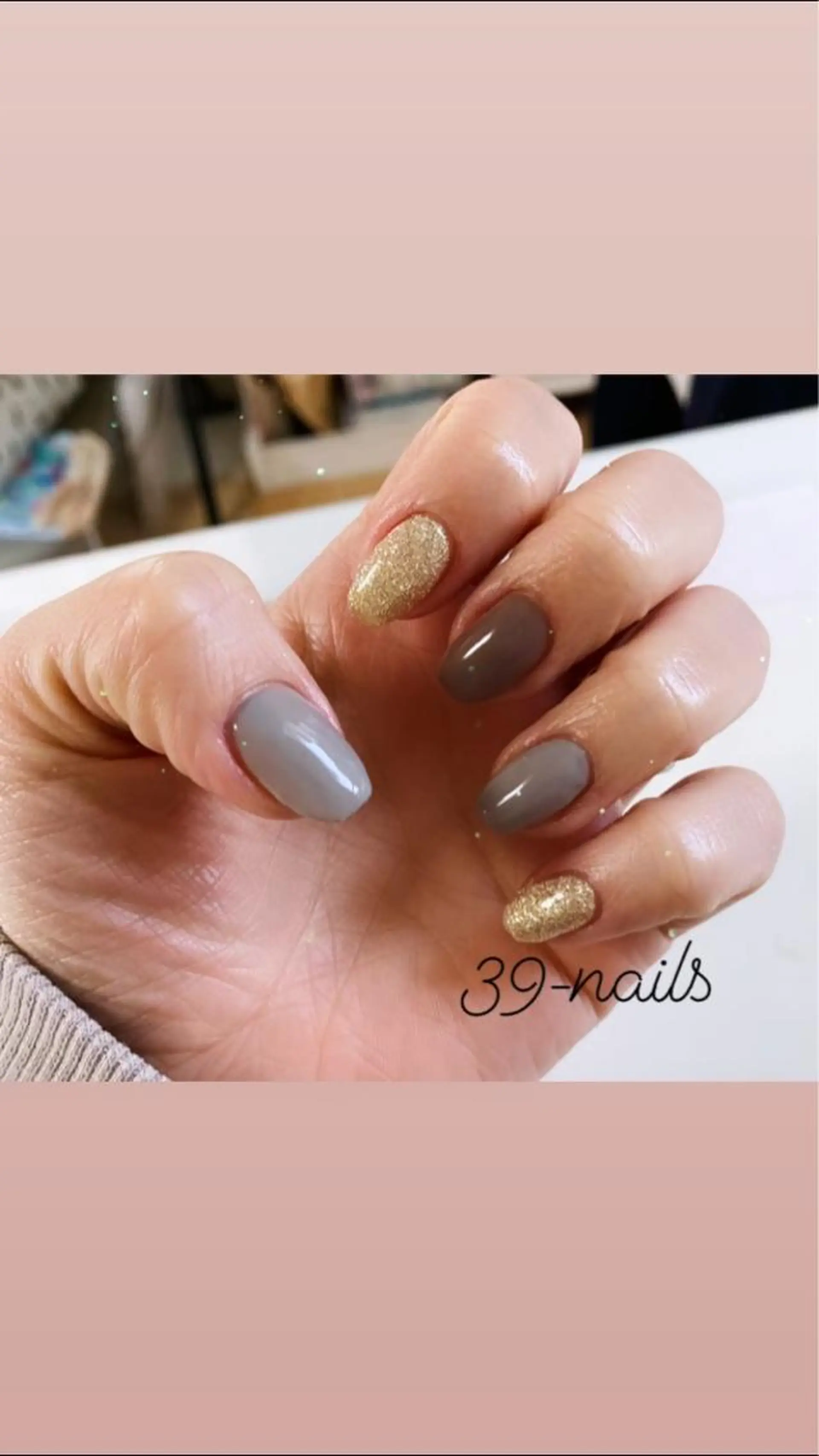 ネイル ワンカラーネイル 39-nails EharaMikuのネイルデザイン