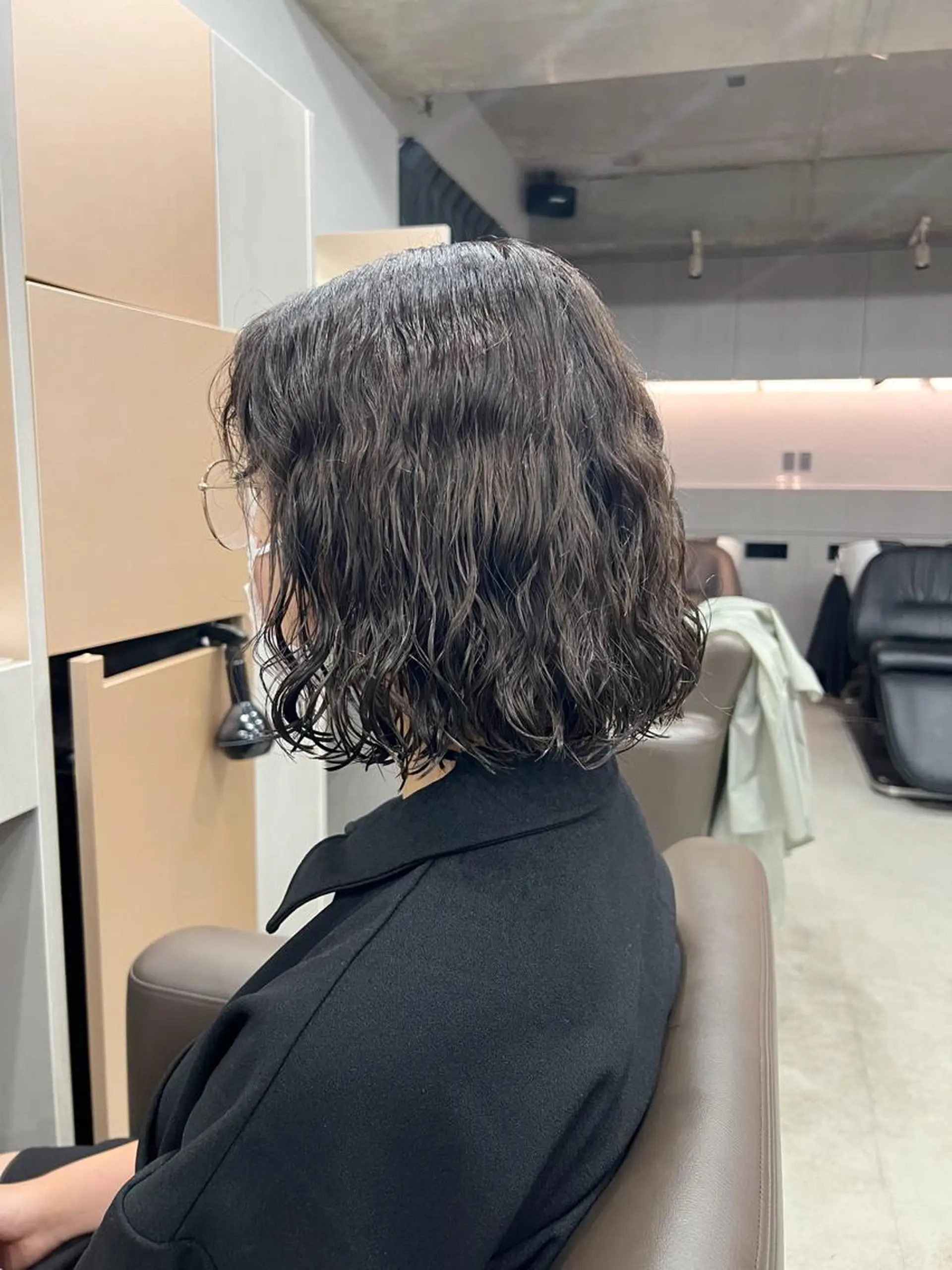 パーマ ボブパーマコテ巻き風 パーマNo1深江秀平のヘアスタイル