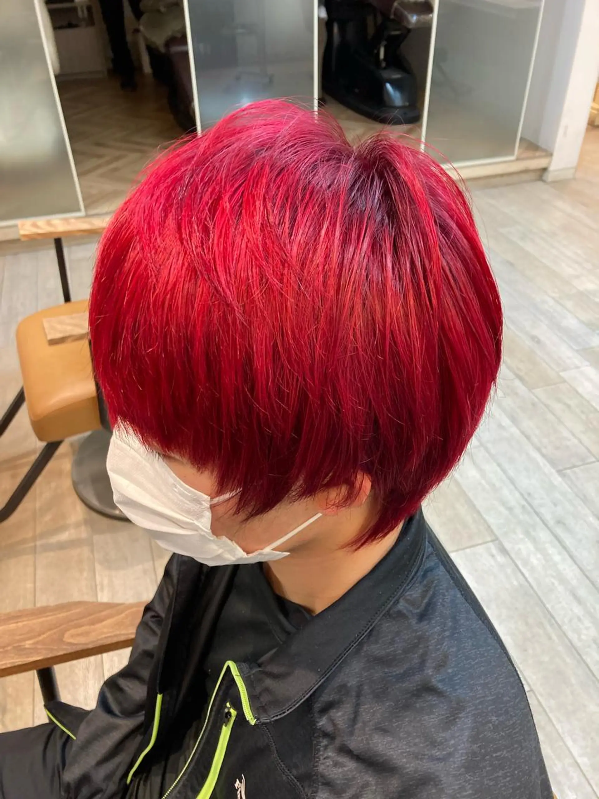 カラー ブリーチ 透明感カラー ハイトーンカラー waRin syamp&headのヘアスタイル