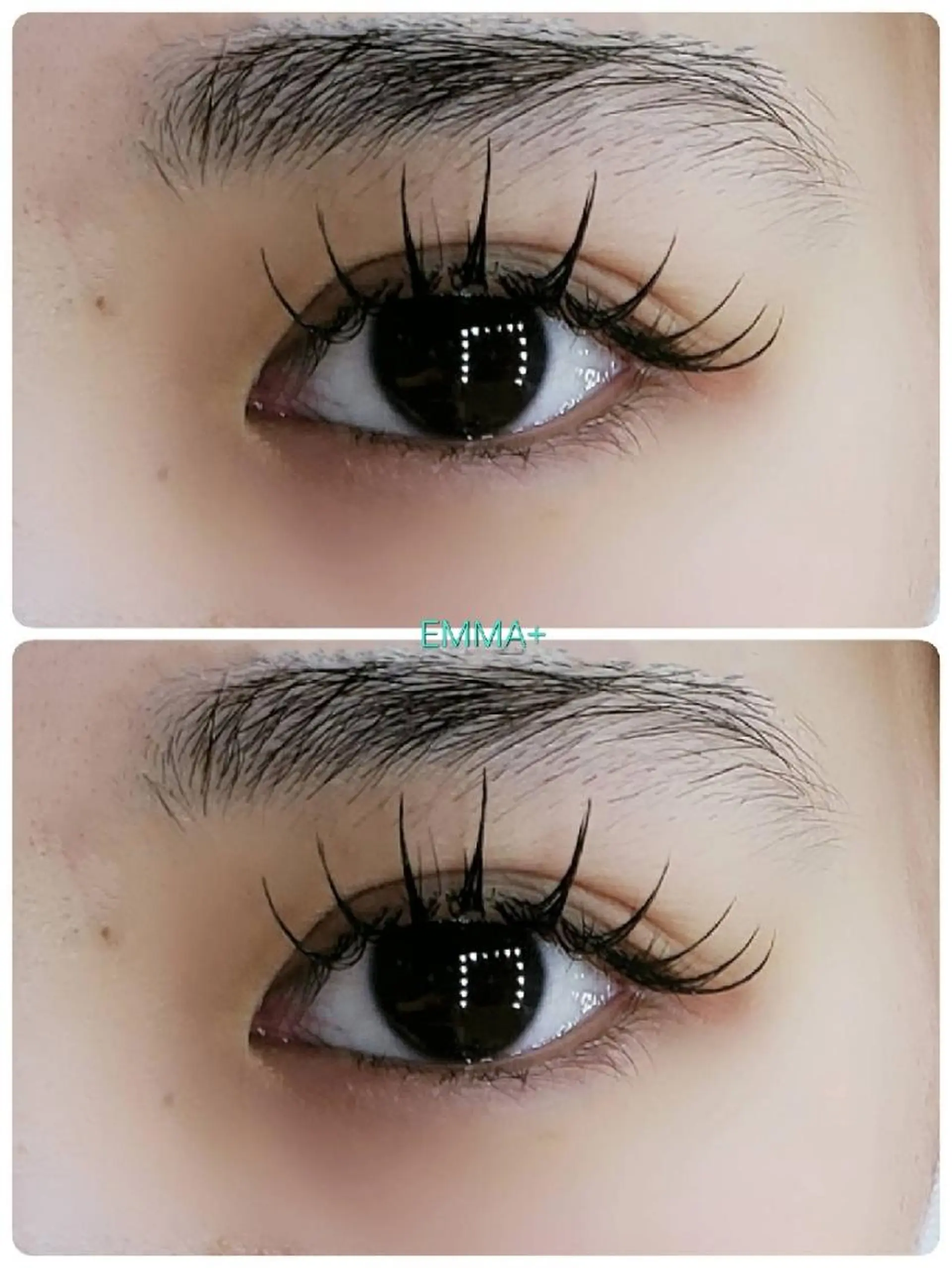 マツエク・マツパ 束感まつ毛 フラットラッシュ ワンホンマツエク マツエク EMMA plus．のマツエク・マツパデザイン