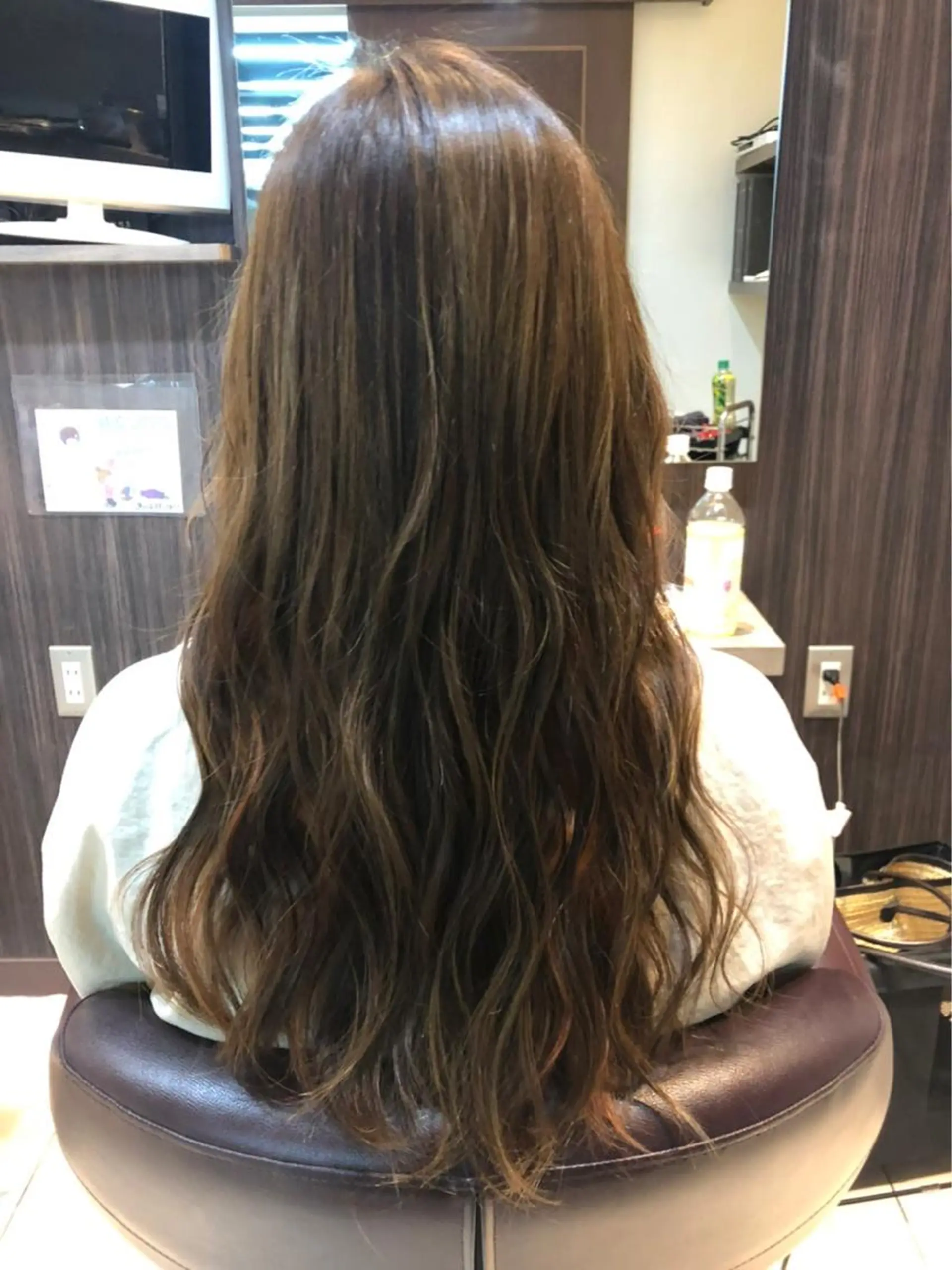 ロング カラー 巻ける縮毛矯正モデル 募集/kiryuのヘアスタイル