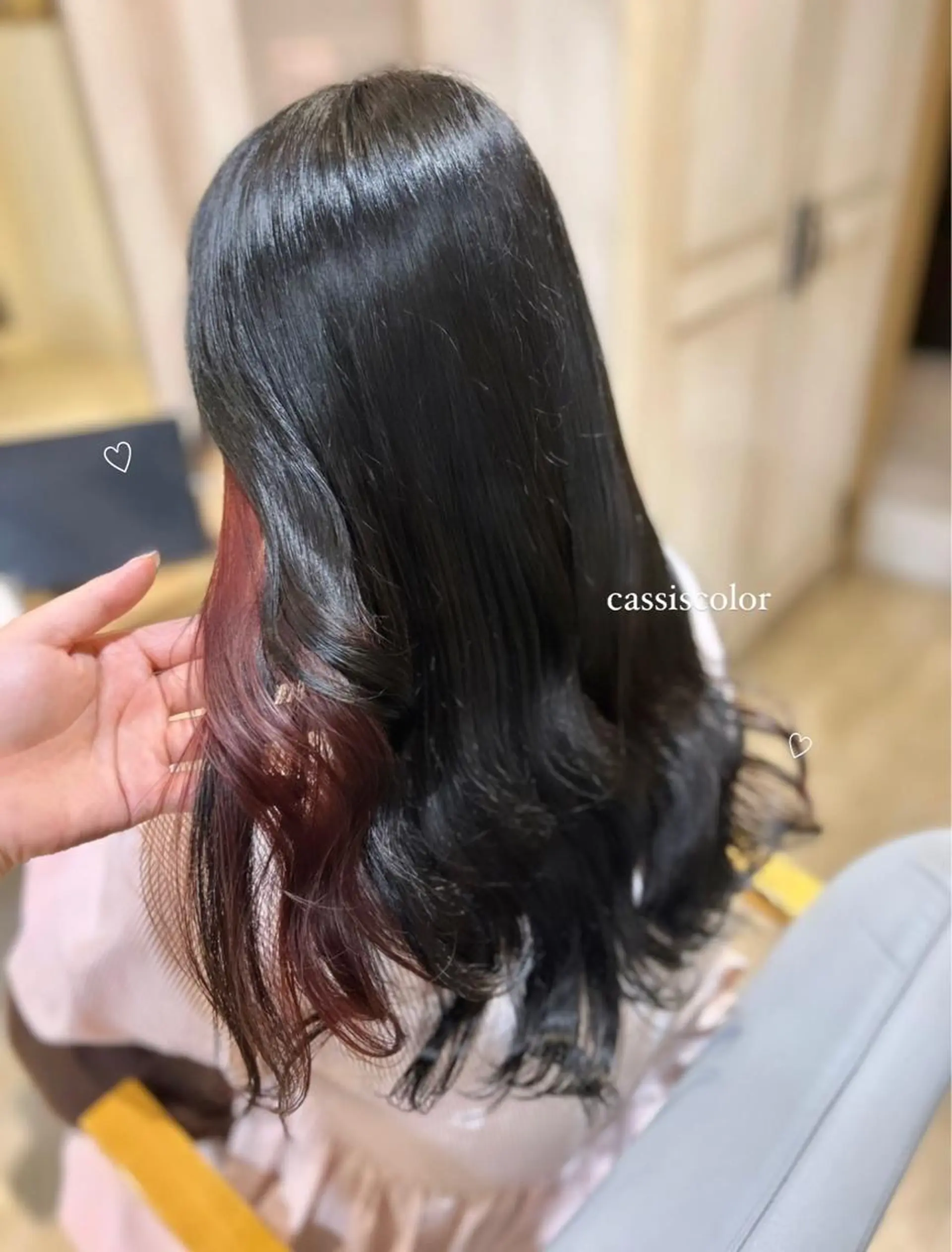 ロング ヘアカラー 💞艶モテ髪✨ MOENA💞のヘアスタイル