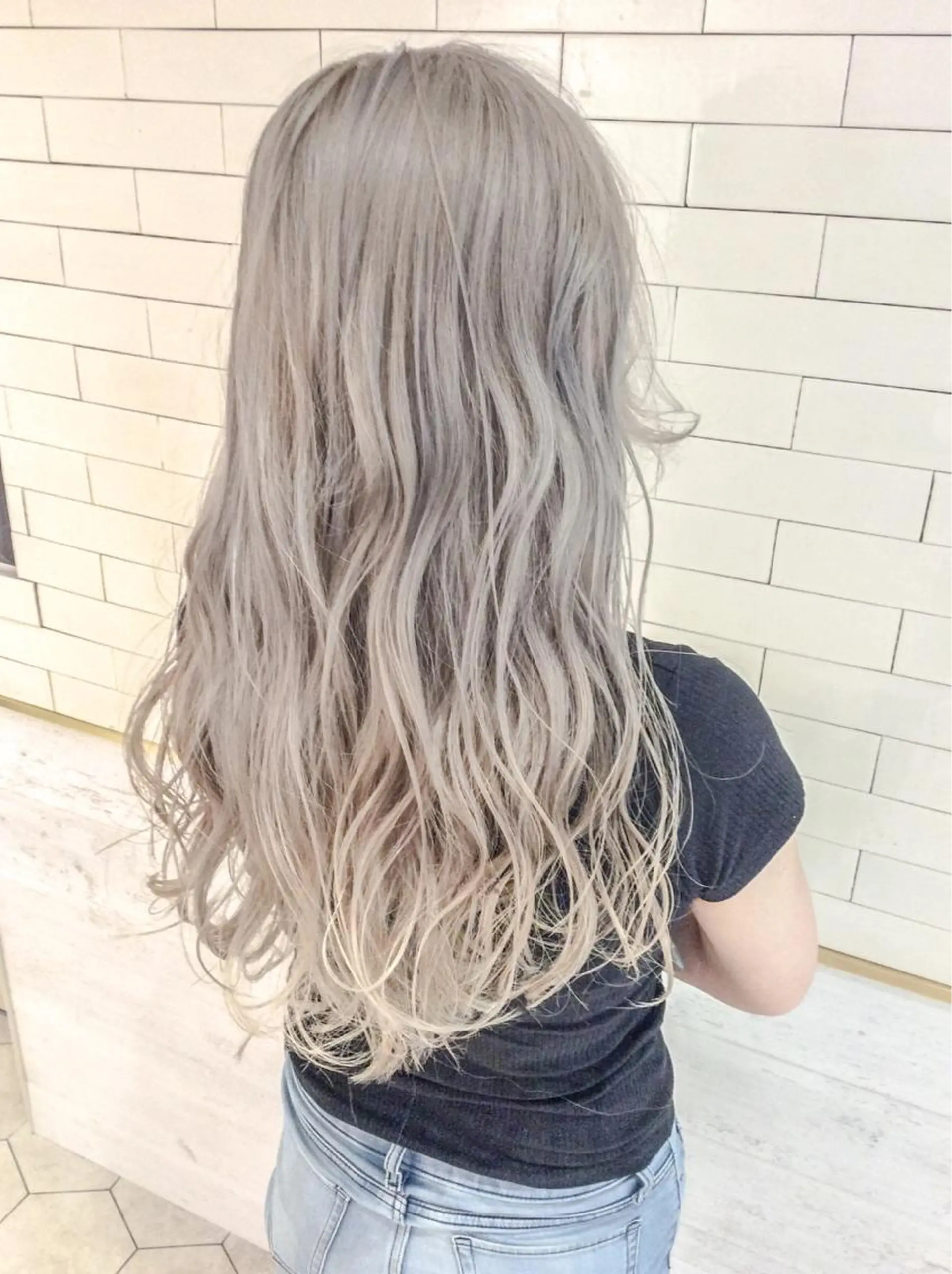 ロング カラー トリートメント ヘッドスパ レイヤーカット× 髪質改善たもりのヘアスタイル