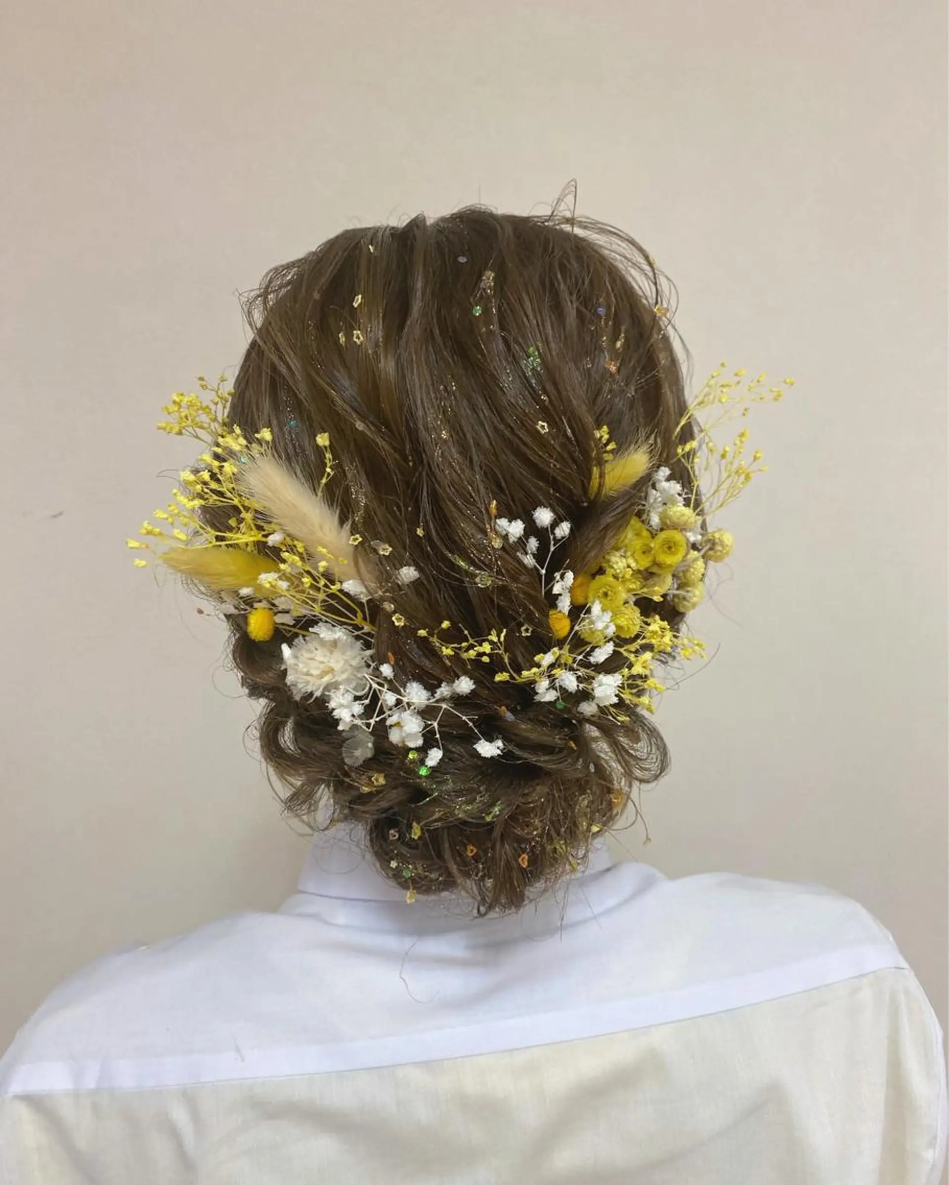 ミディアム カラー ヘアアレンジ 成人式 結婚式・ブライダル 卒業式のヘアスタイル enurk店 🍋 M I K U  *のその他イメージ
