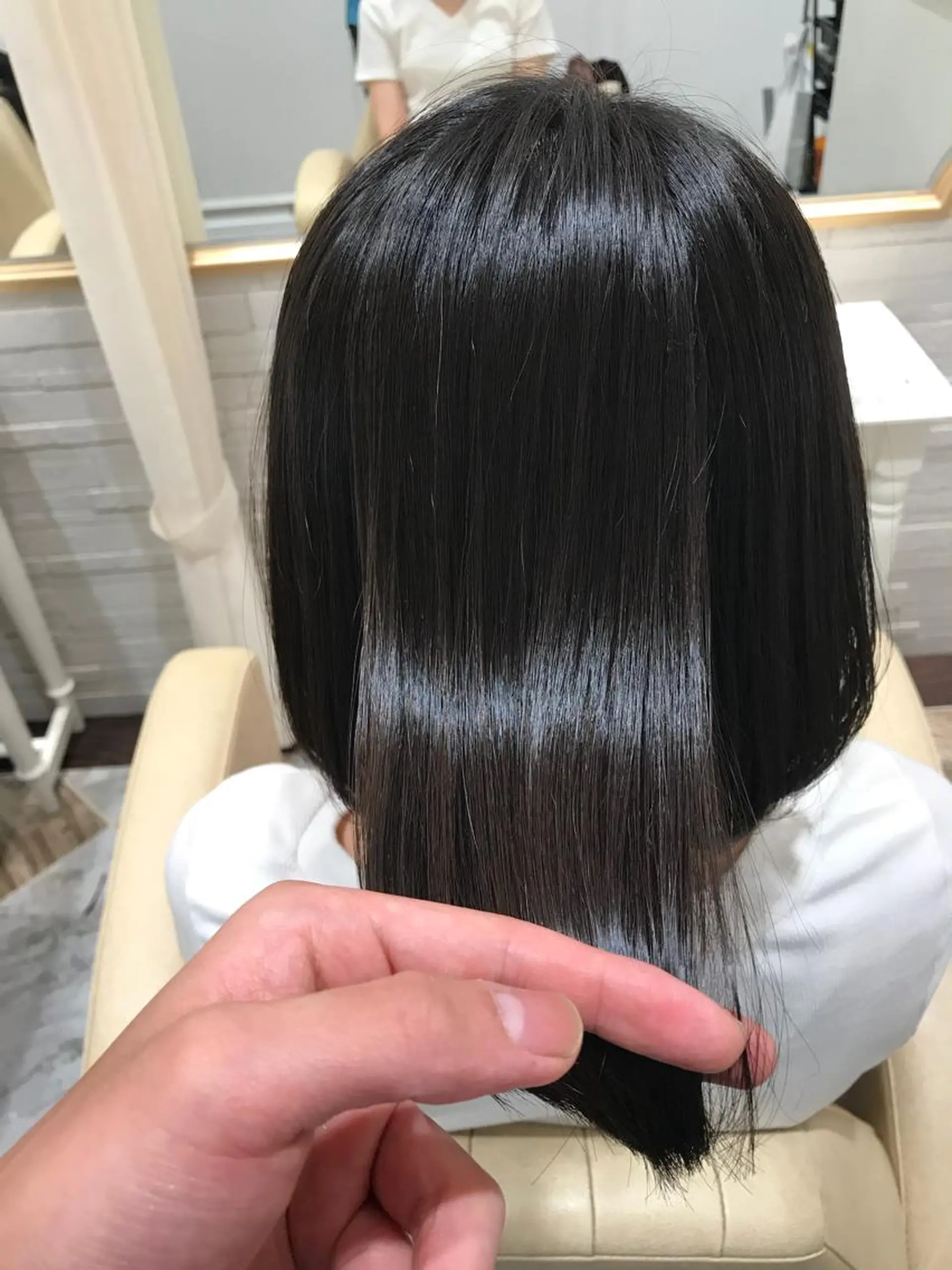 ショート 縮毛矯正 カット トリートメント 韓国ヘア×髪質改善 ⭐️谷遼平⭐️のヘアスタイル