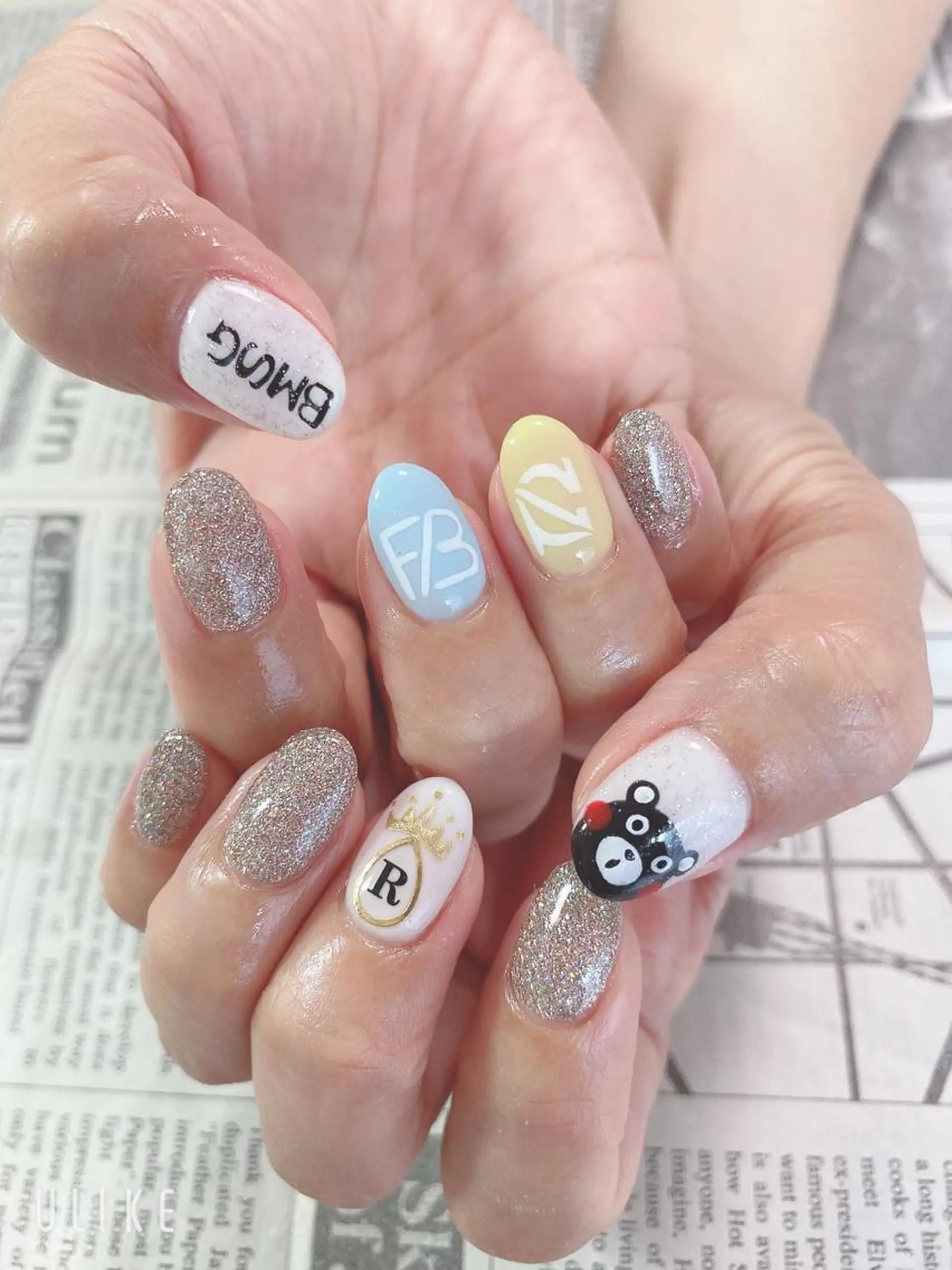 ネイル ハンドネイル ハンドケア 森山 舞のネイルデザイン