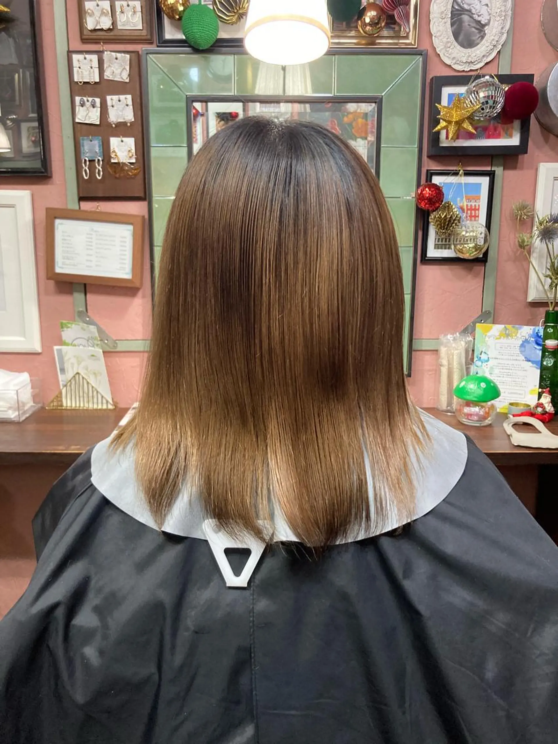 ミディアム 髪質改善 トリートメント トリートメント chouette/ 根本優希のヘアスタイル