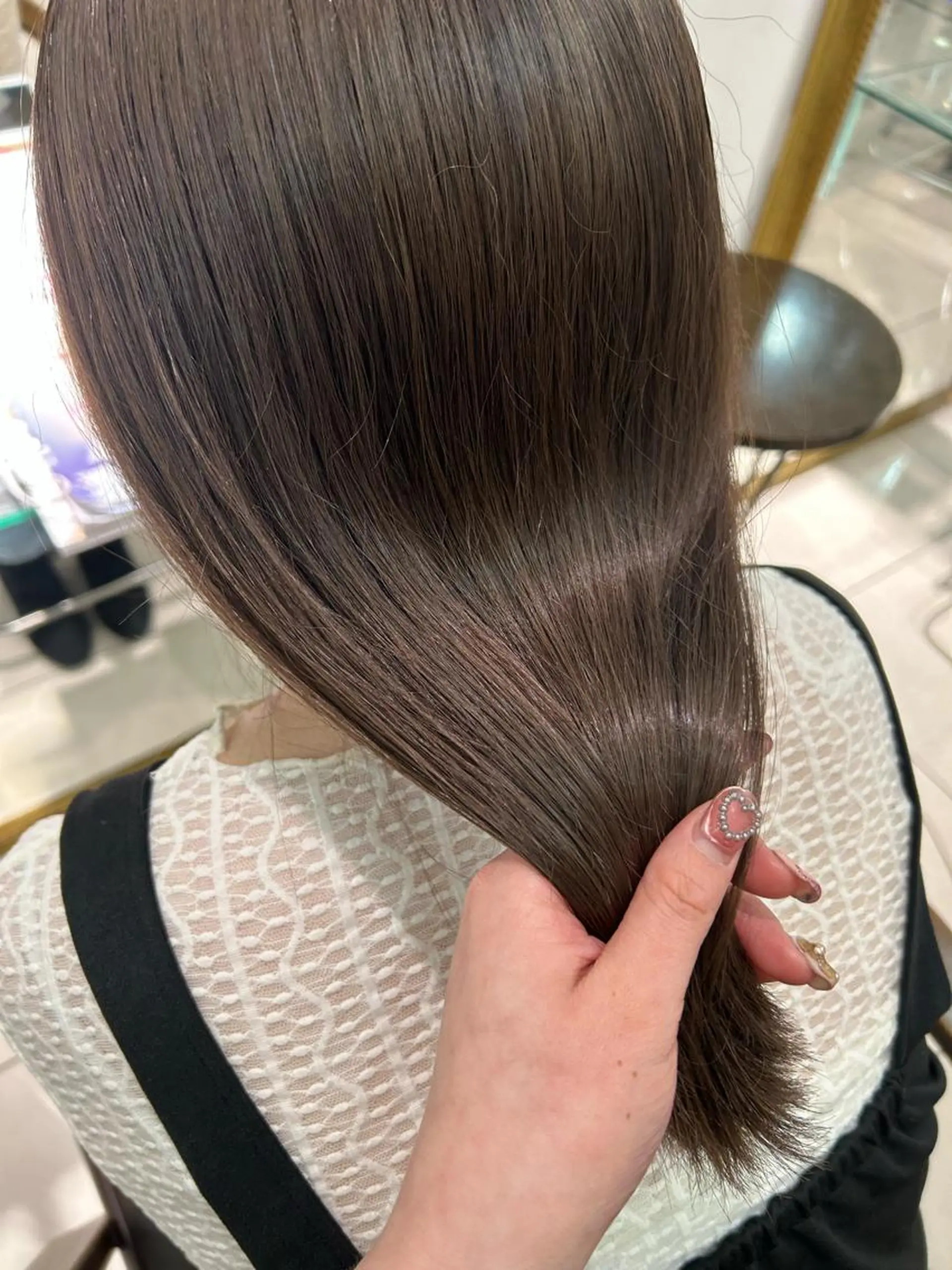 ロング カラー 透明感カラー 古山 結季🌙🖤のヘアスタイル