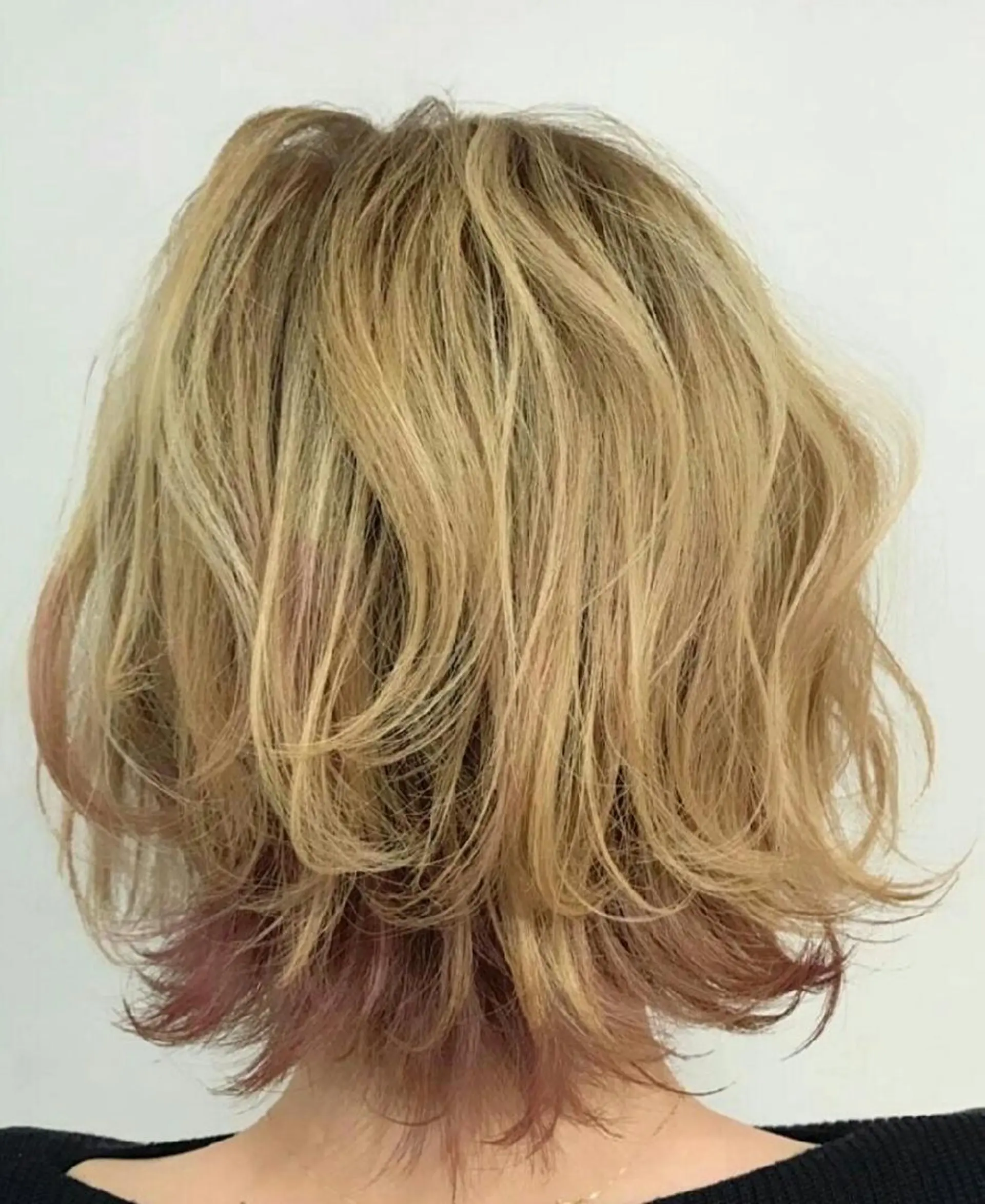 ミディアム カラー ブリーチ ハイライトカラー ハイライト 畑中秀平💛艶髪💜 Babylon 代表のヘアスタイル