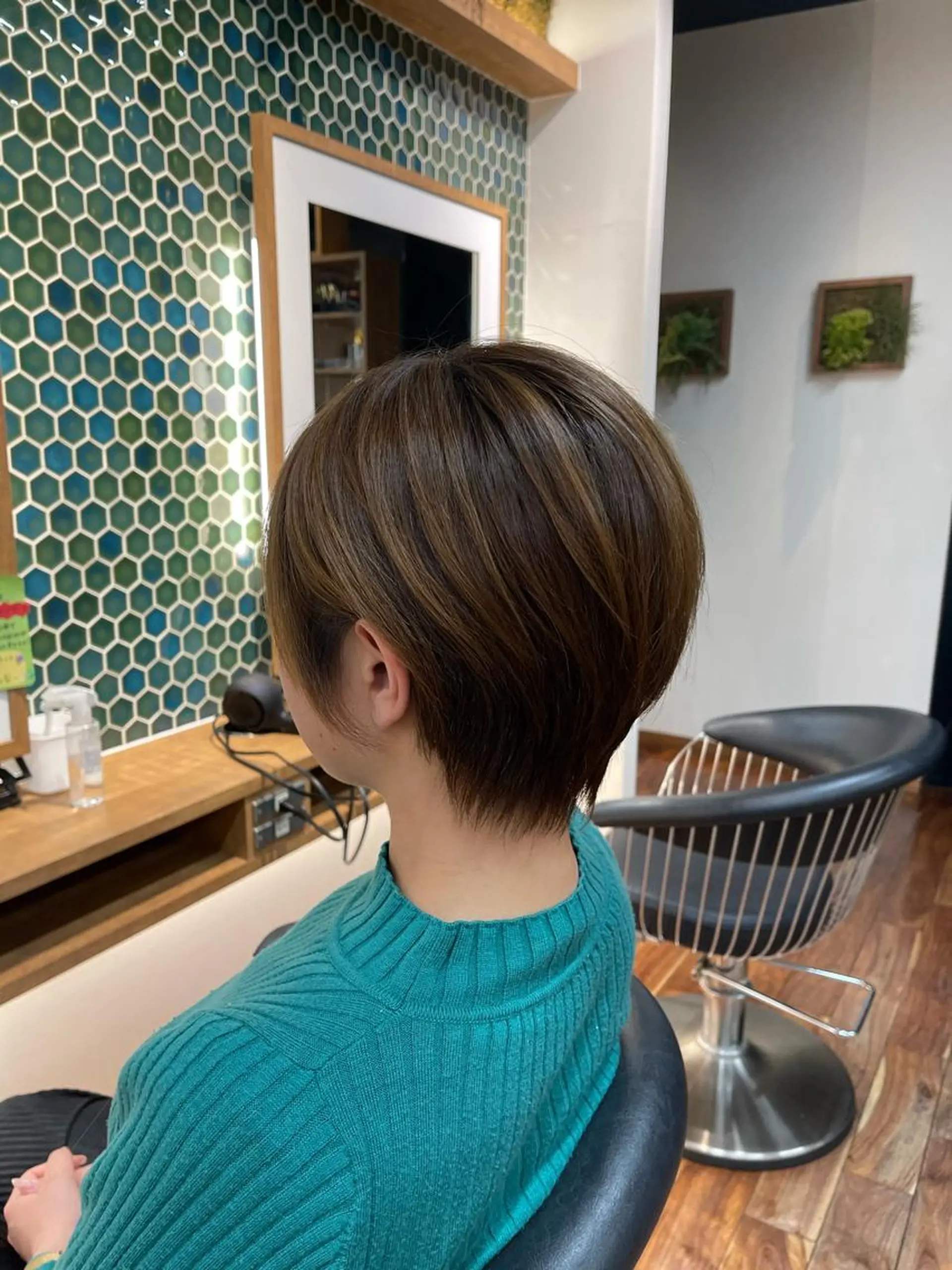 ショート くびれヘア ショートヘア 西村 和樹のヘアスタイル