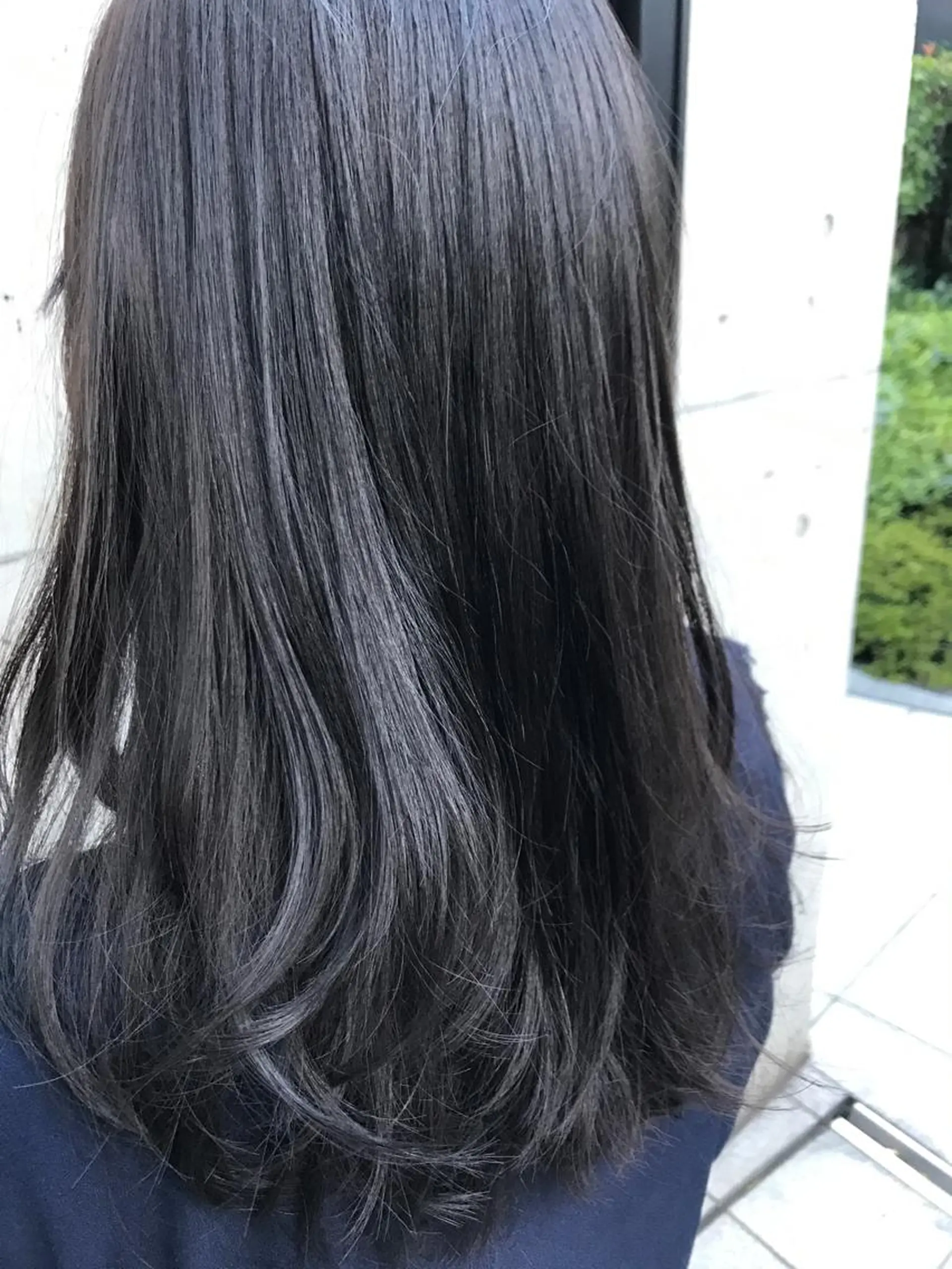 セミロング カラー 黒髪 【完全マンツー 恵比寿】佐藤 翔のヘアスタイル