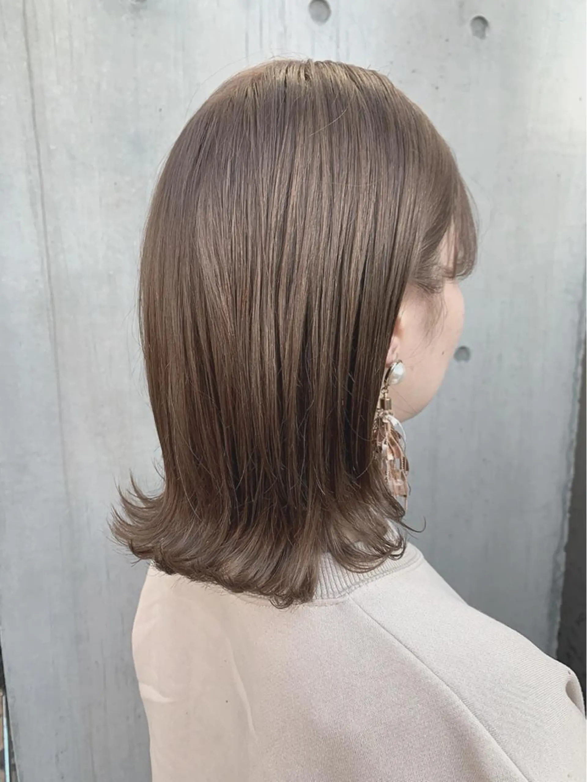 ミディアム ヘアカラー トリートメント ヘアセット 💈ホリ ダイキ💈のヘアスタイル