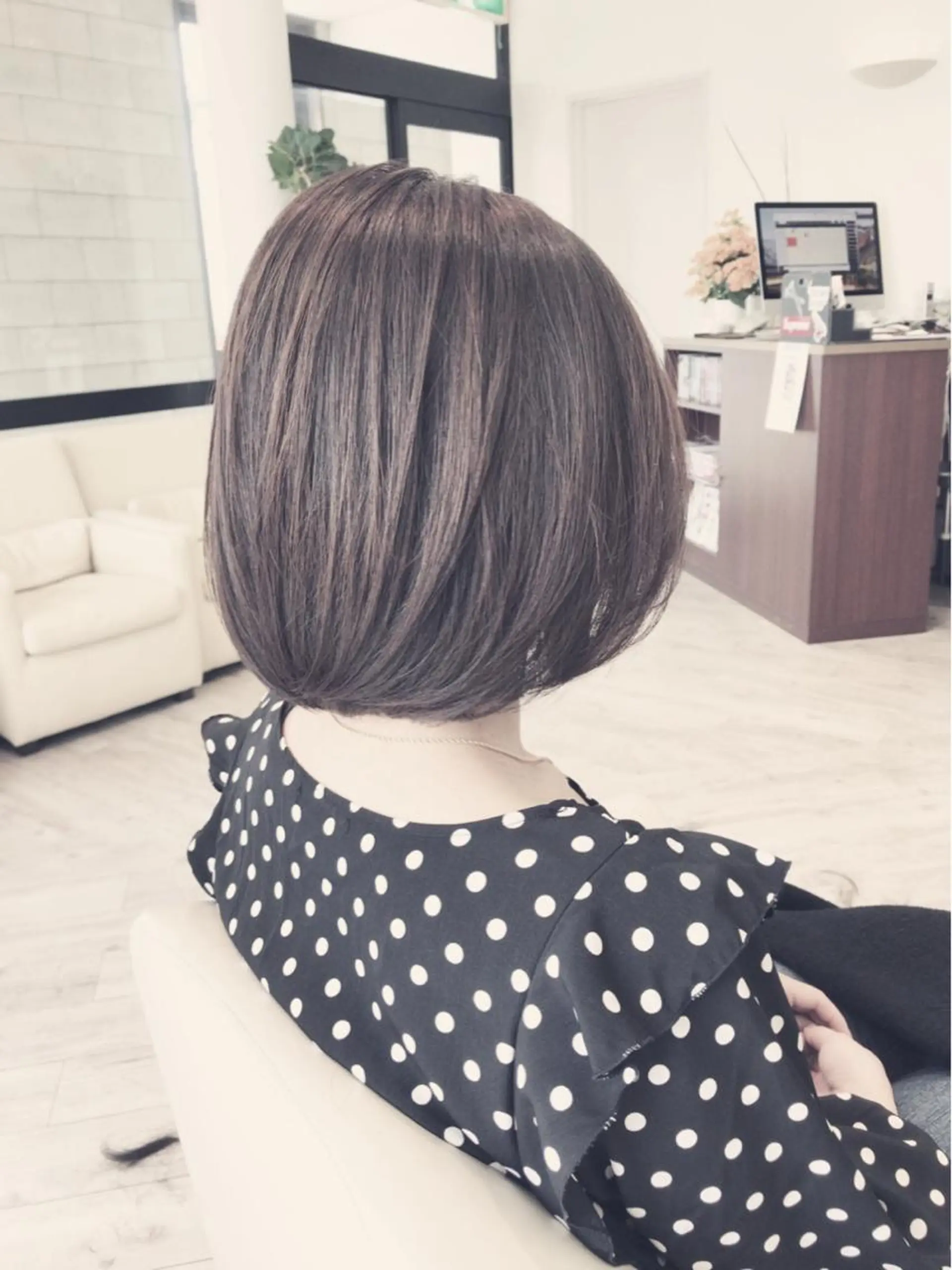 ショート カラー パーマ ヘアアレンジ メンズ キッズ ネイル マツエク・マツパ ドライ カット✂️髪質改善のヘアスタイル