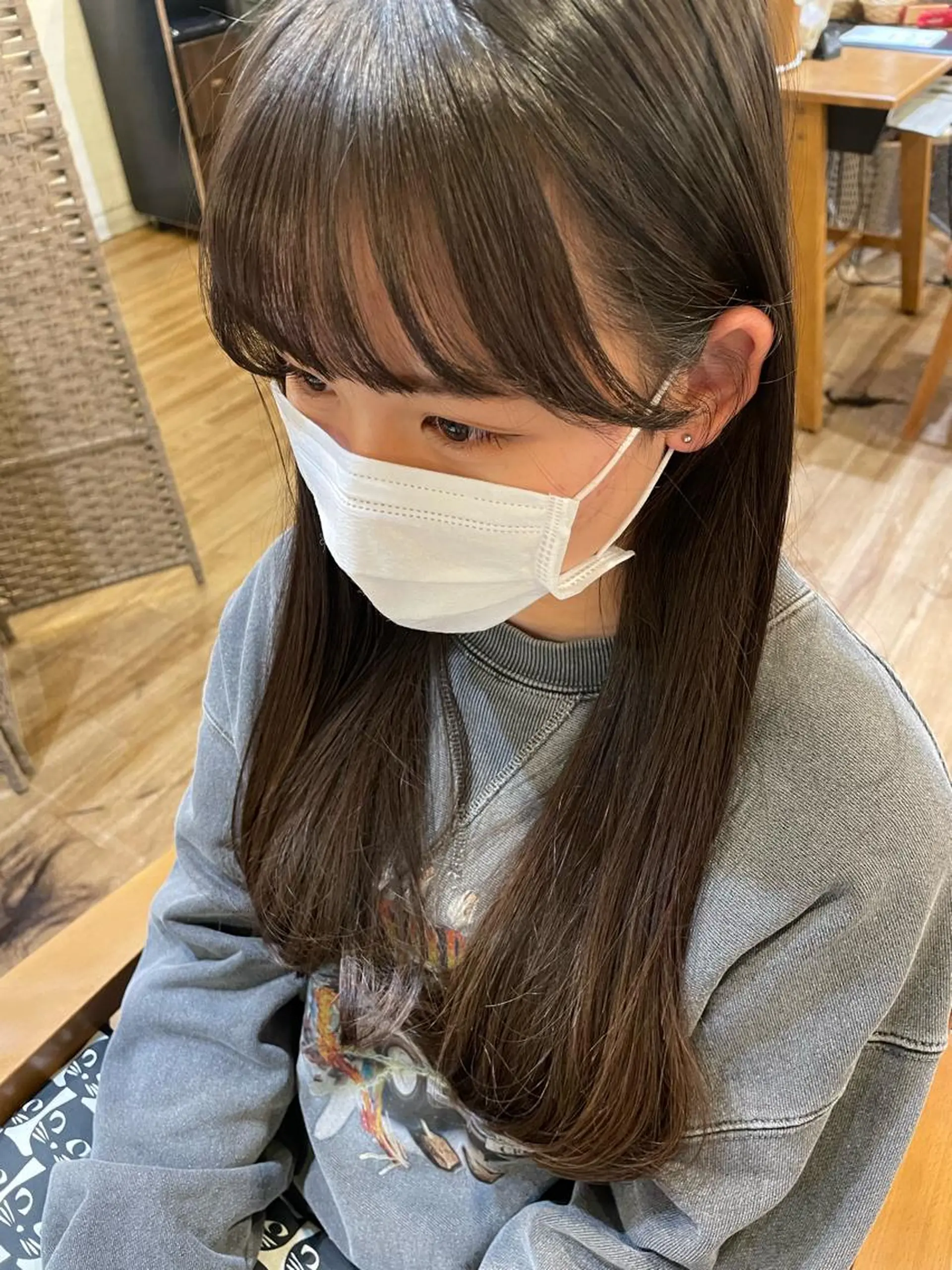 ロング 林 花鈴🐇🌸のヘアスタイル