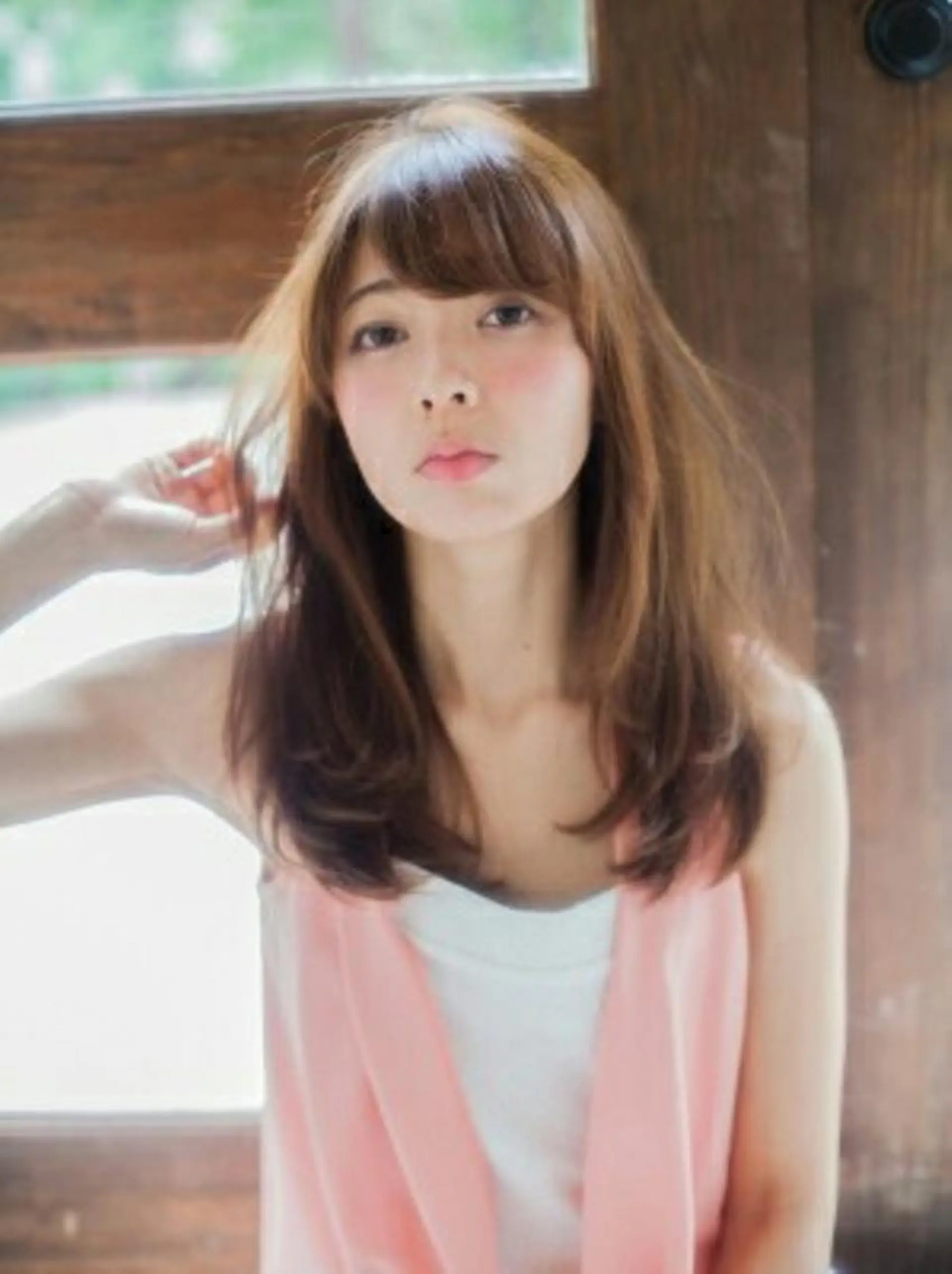 セミロング ロング カラー パーマ 髪質改善サロン✨OR ANGE⭐️STARのヘアスタイル