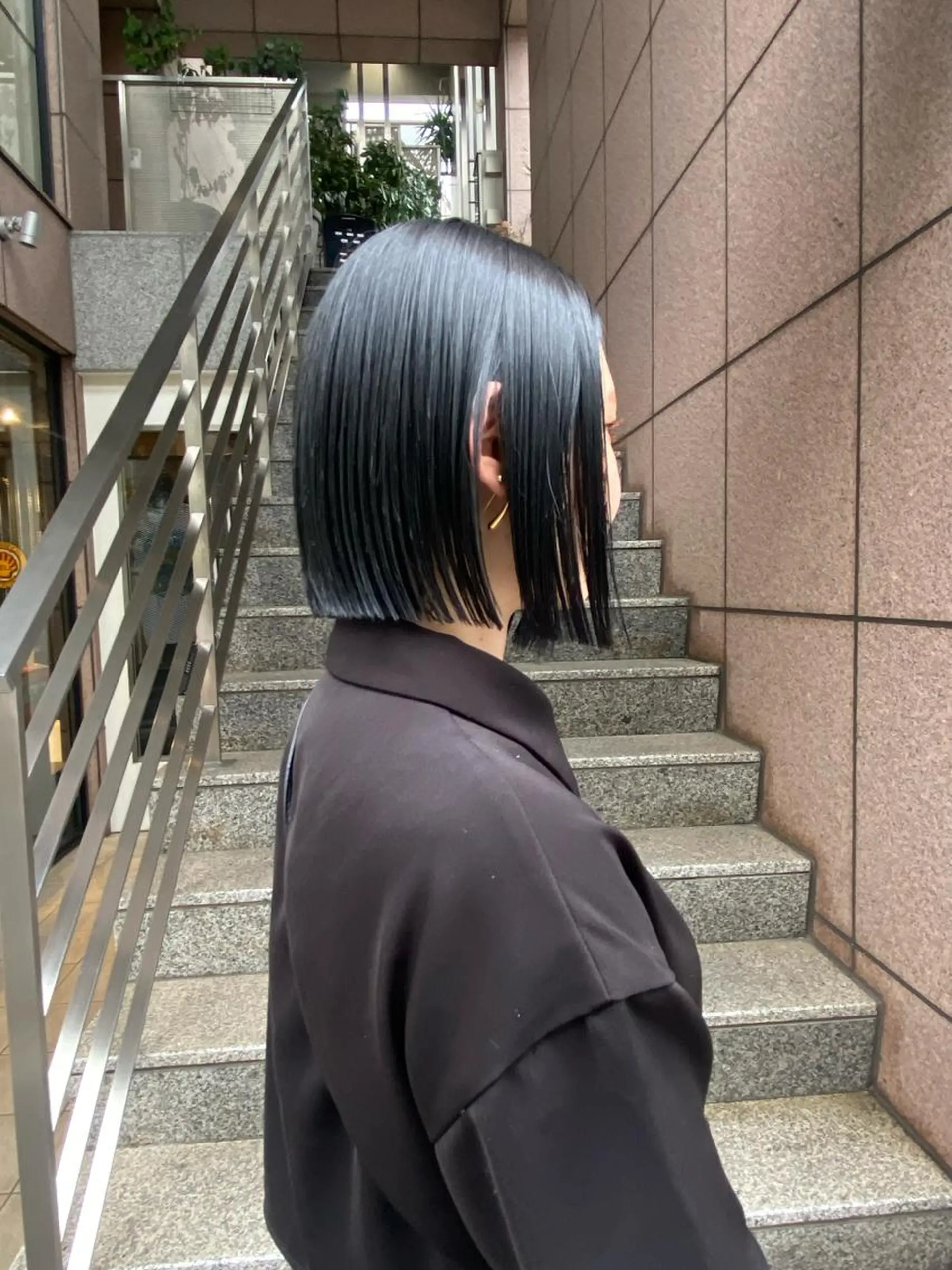 ショート カラー ボブ 縮毛矯正 カット 縮毛矯正 トリートメント ヘッドスパ Lomalia 🤍🫧/makoのマツエク・マツパデザイン