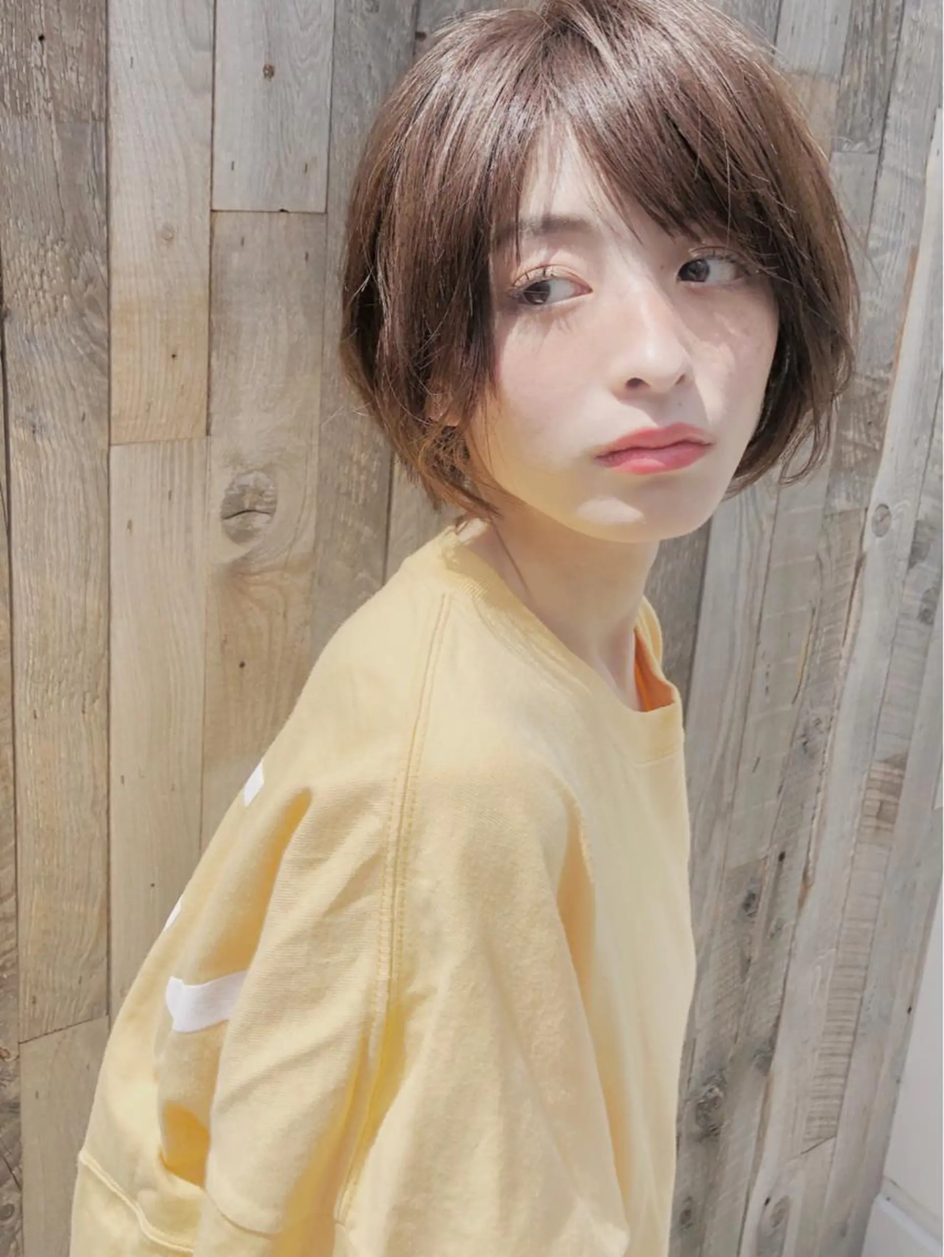 ショート カラー 似合わせ専門美容師 なかじまのヘアスタイル