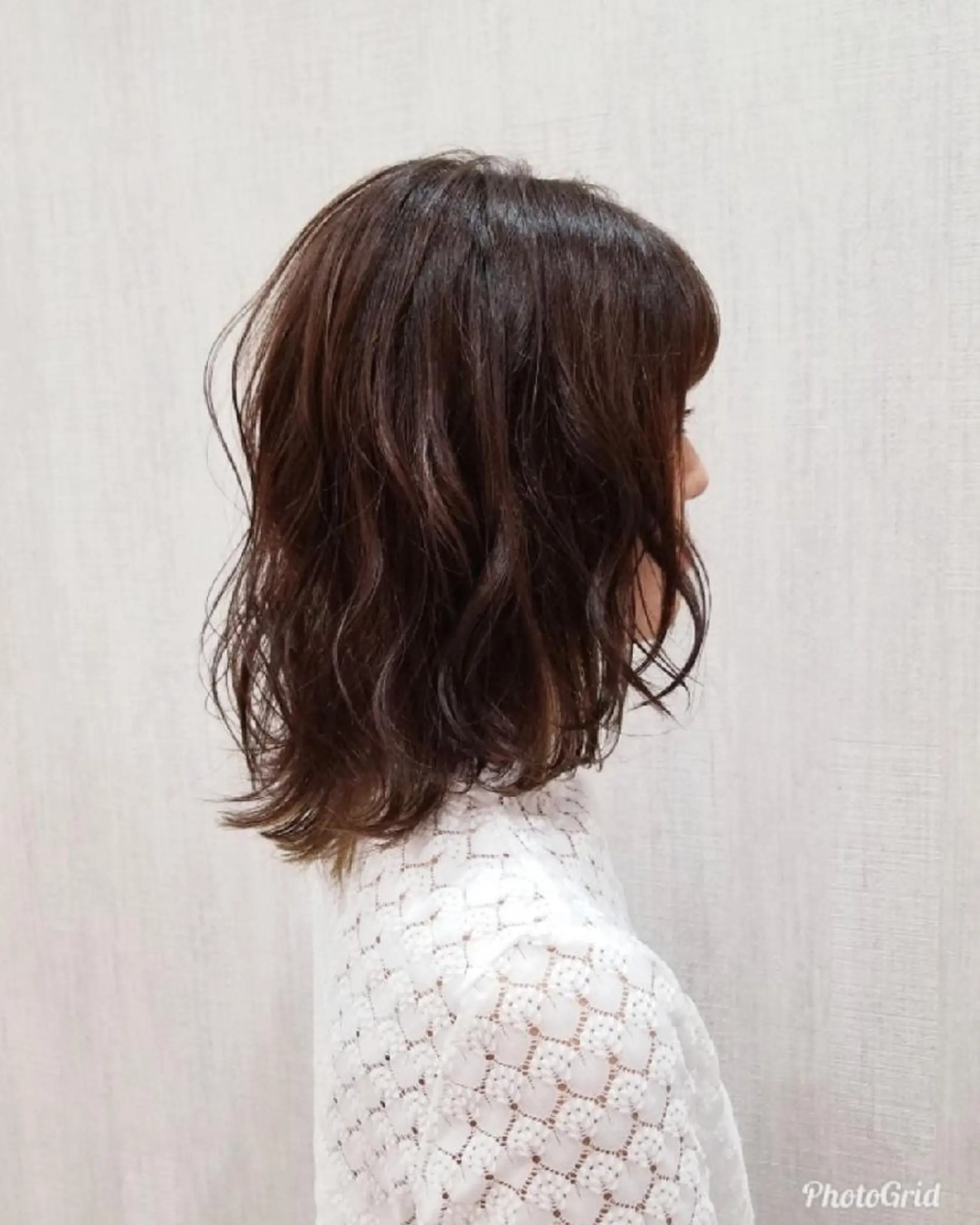 ミディアム ミディアムレイヤー レイヤーカット レイヤーカット/ 髪質改善/代表西村のヘアスタイル