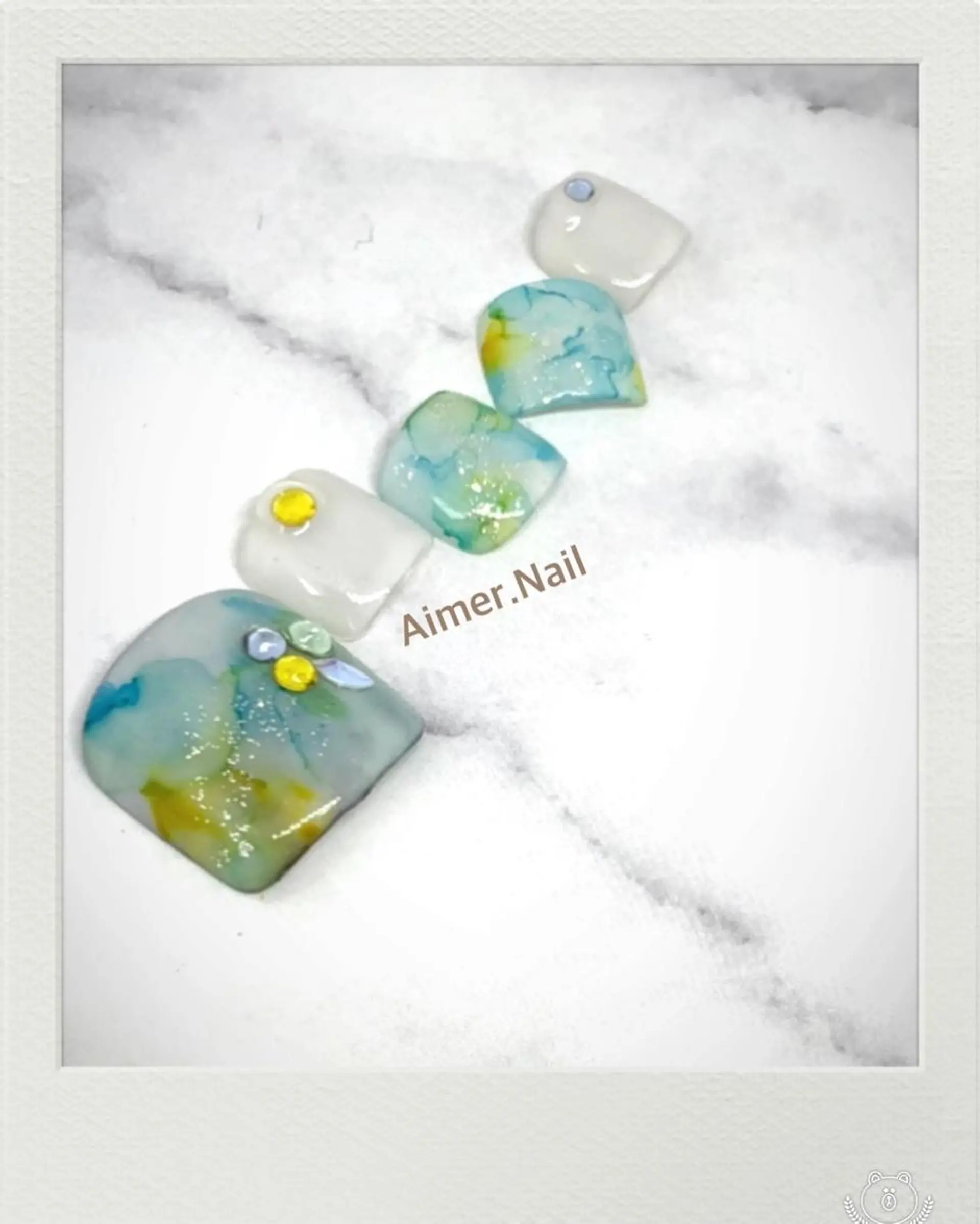 ネイル フットネイル フットネイル Aimer. Nailのネイルデザイン