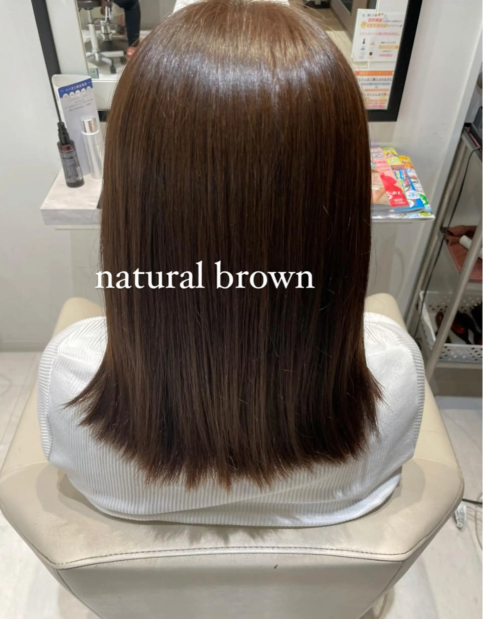 ロング k-twoたき✨艶感 カラー/美髪矯正のヘアスタイル