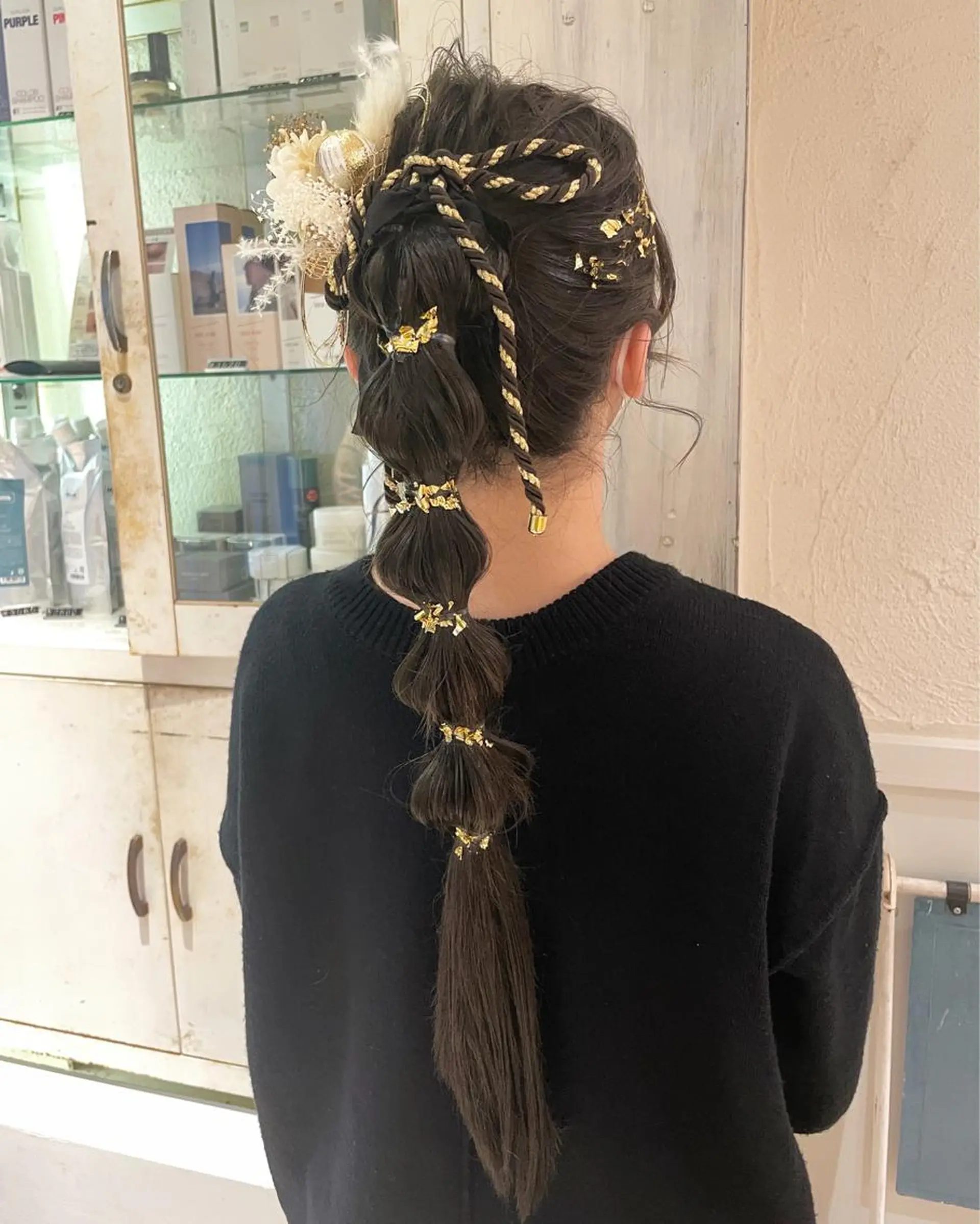 ロング ヘアアレンジ 🙃 透明感カラー/ボブのヘアスタイル