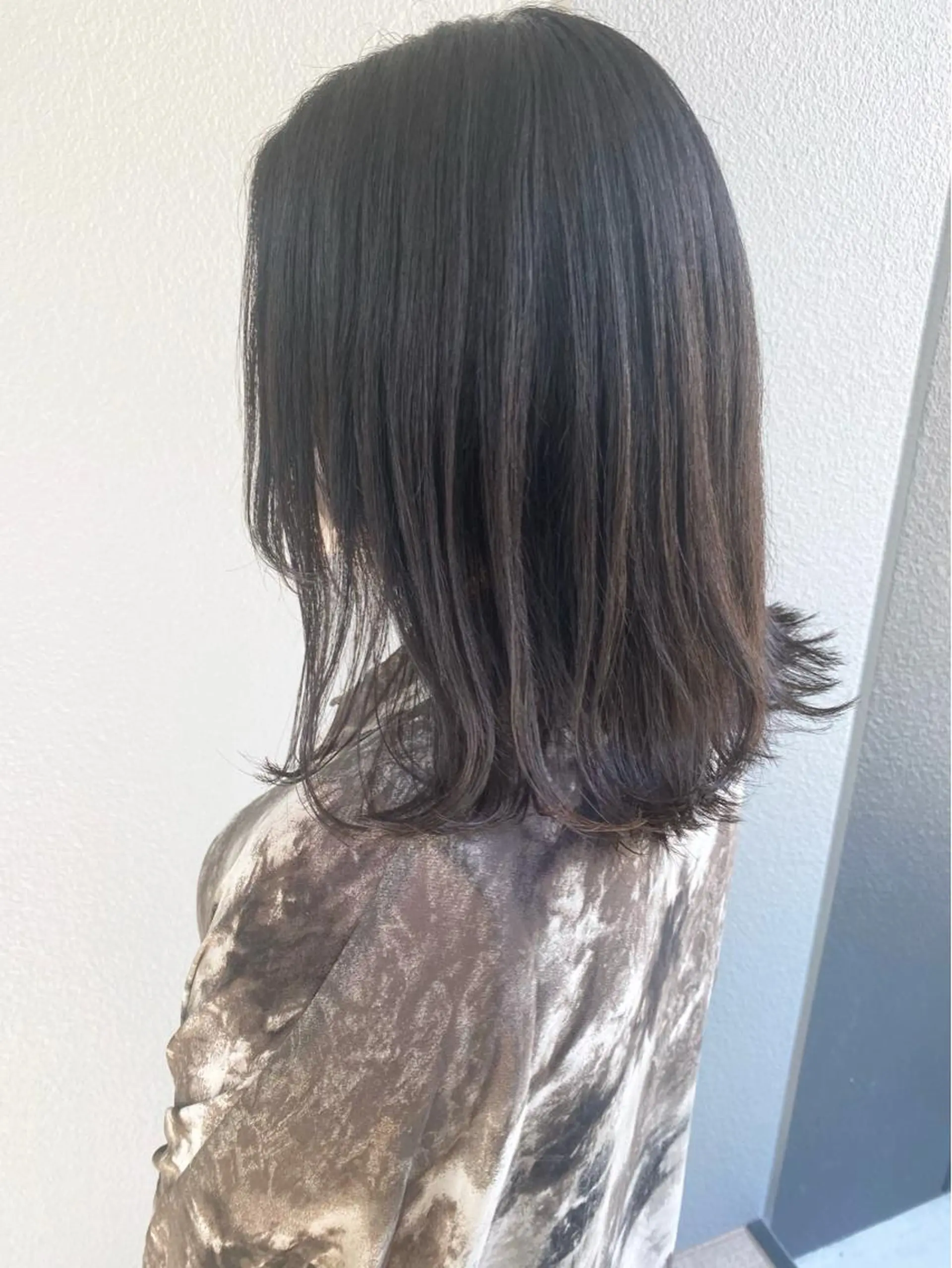 ミディアム カラー 髪質改善/艶髪 やまなかのヘアスタイル