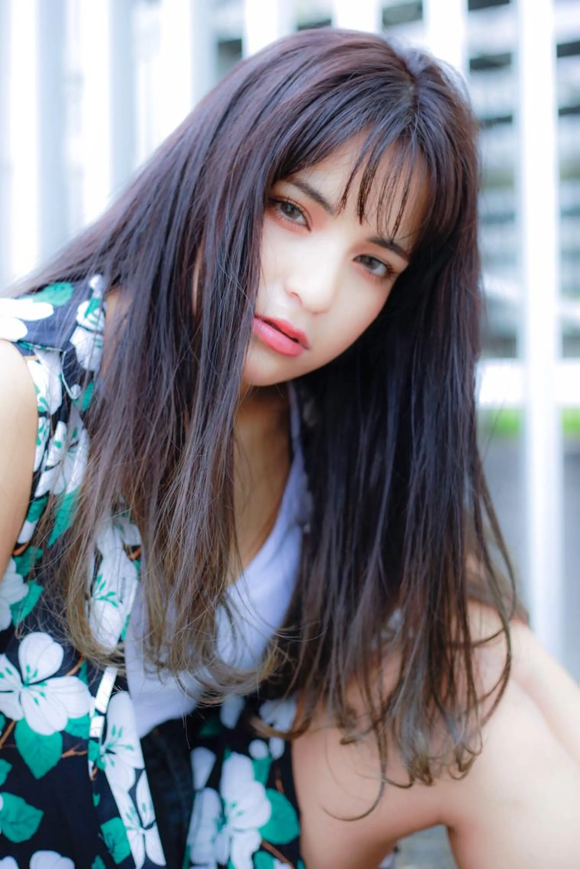 ロング 永田 崇のヘアスタイル