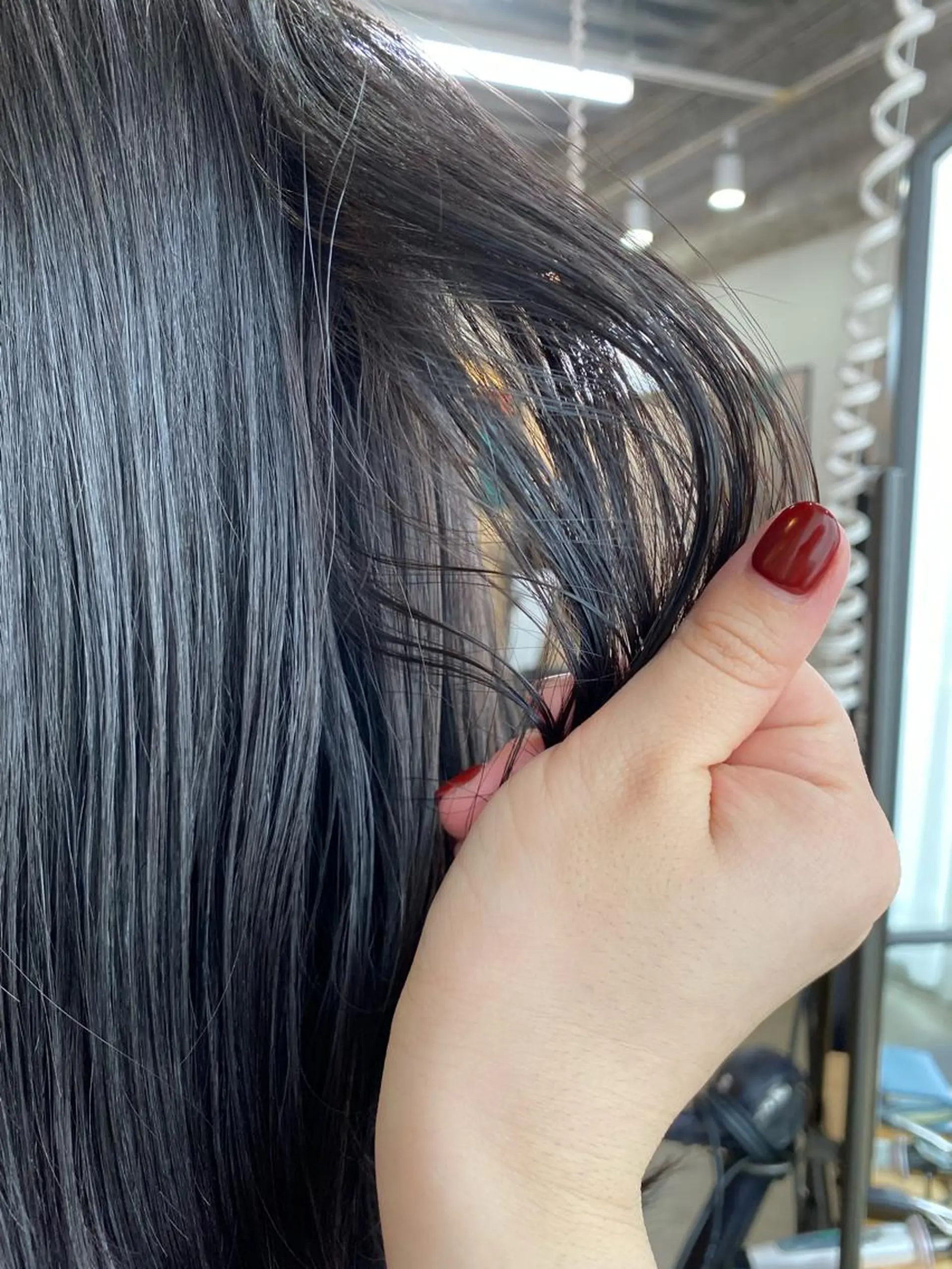 ミディアム アッシュ アッシュグレー 暖色カラー/天神/ ヘイマサクラのヘアスタイル