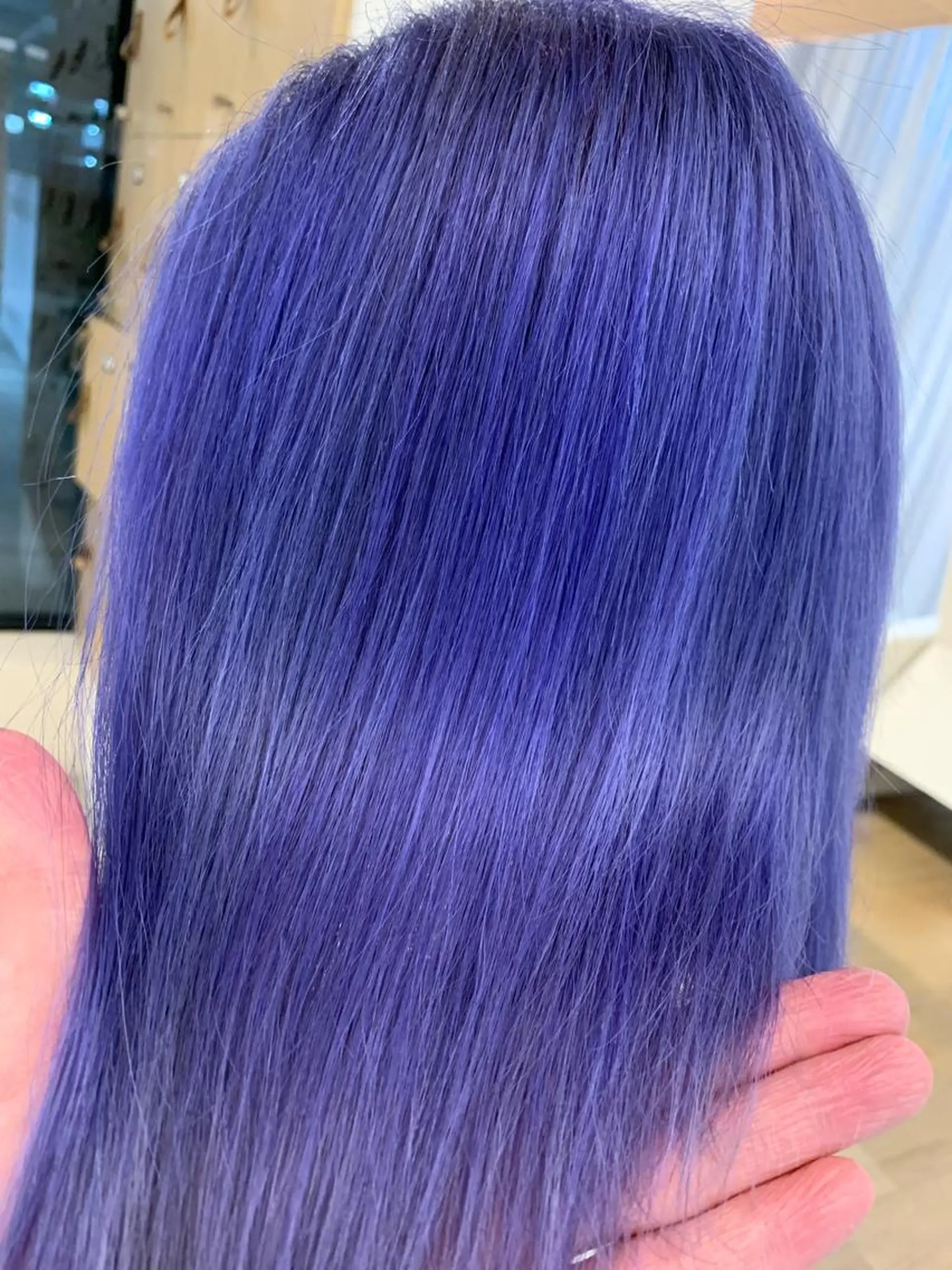 ミディアム カラー ブリーチ ブロンド ブルーカラー ハイトーンカラー オレンジ れい🫧 ハイトーン特化のヘアスタイル