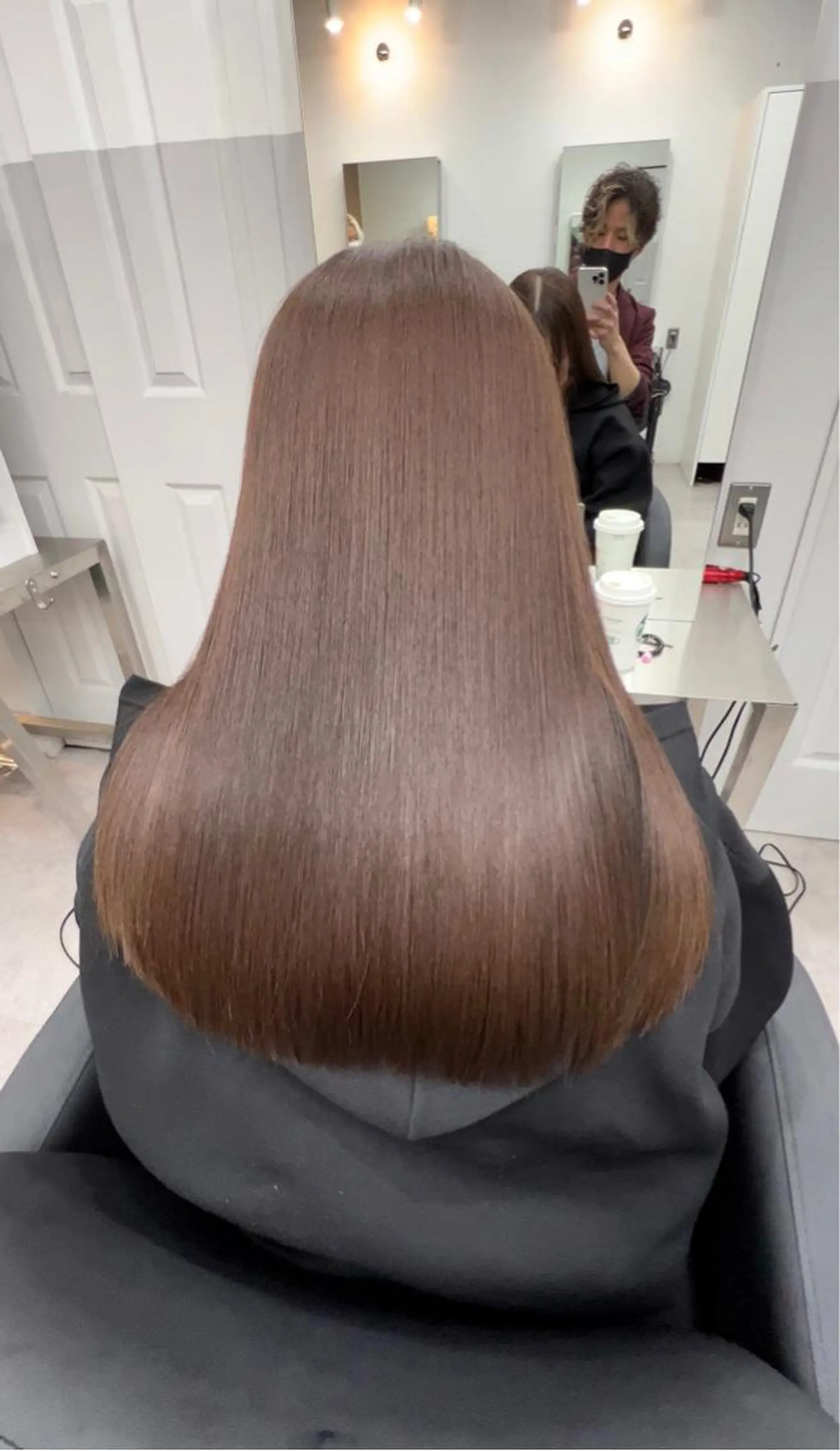 セミロング トリートメント 🫧髪質改善 講師🫧🍎幹細胞のヘアスタイル