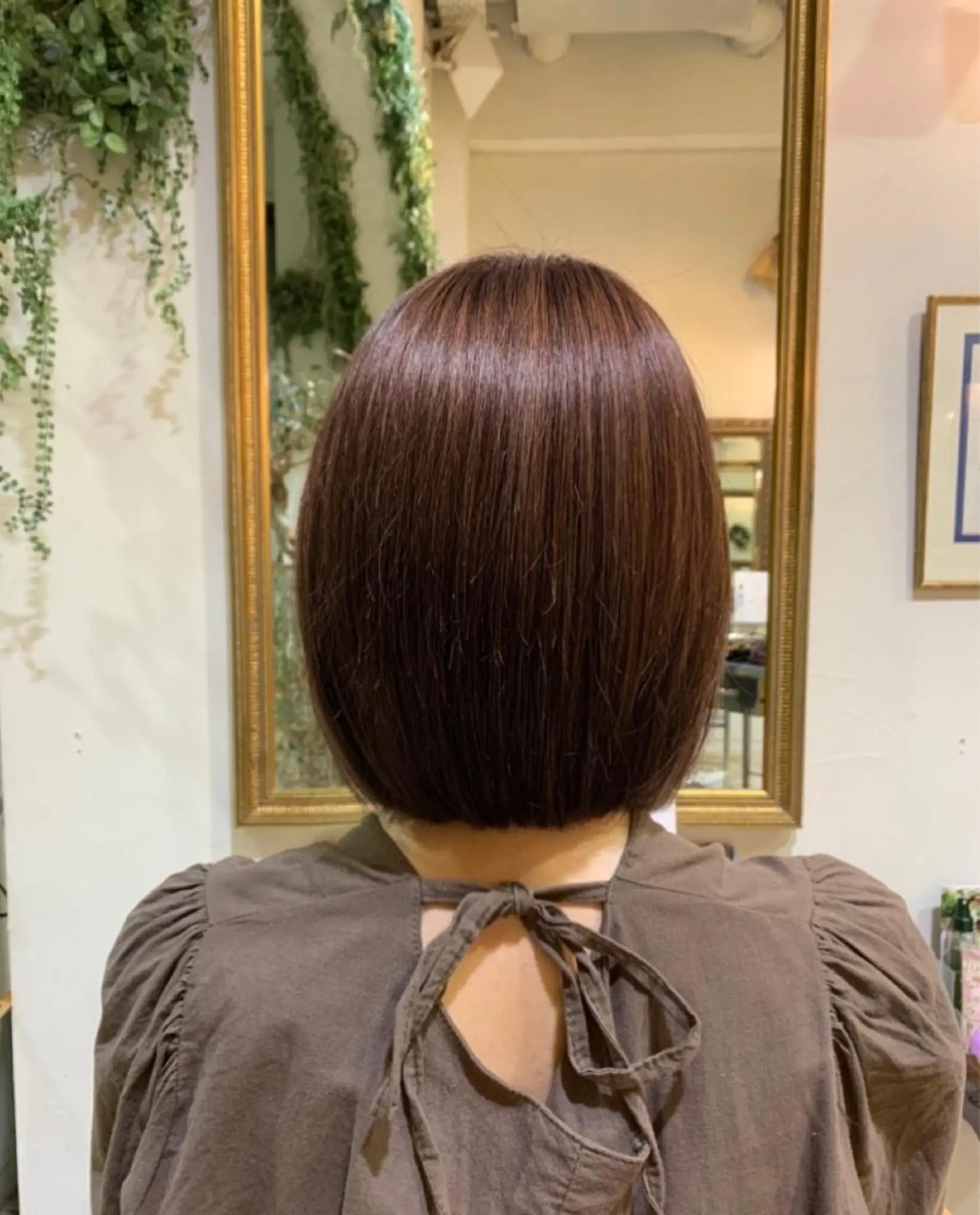 カラー ボブ 立石 タテイシのヘアスタイル