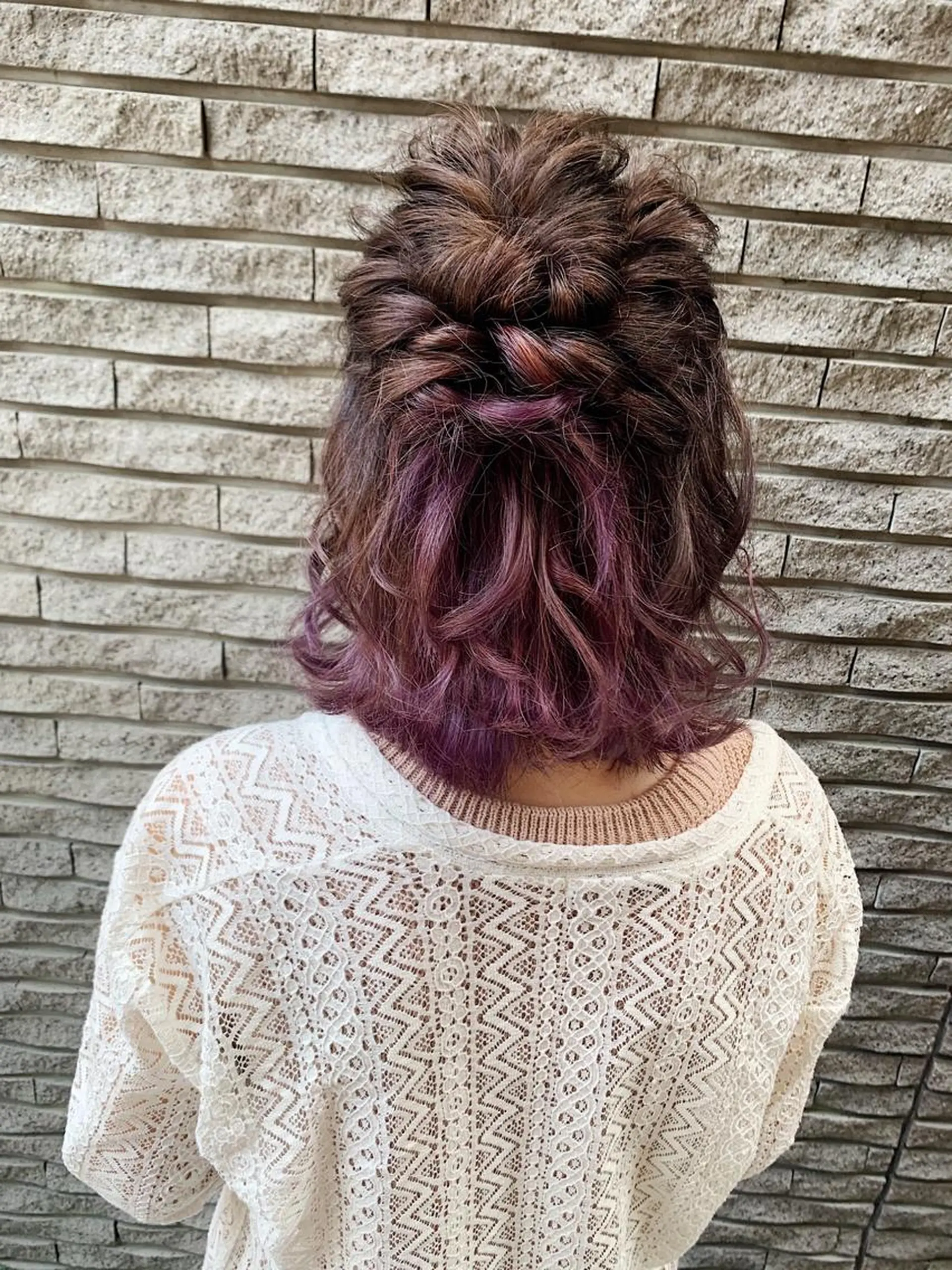 ミディアム デート Mululu所属・京都最安価エクステ muuka🦋のヘアスタイル