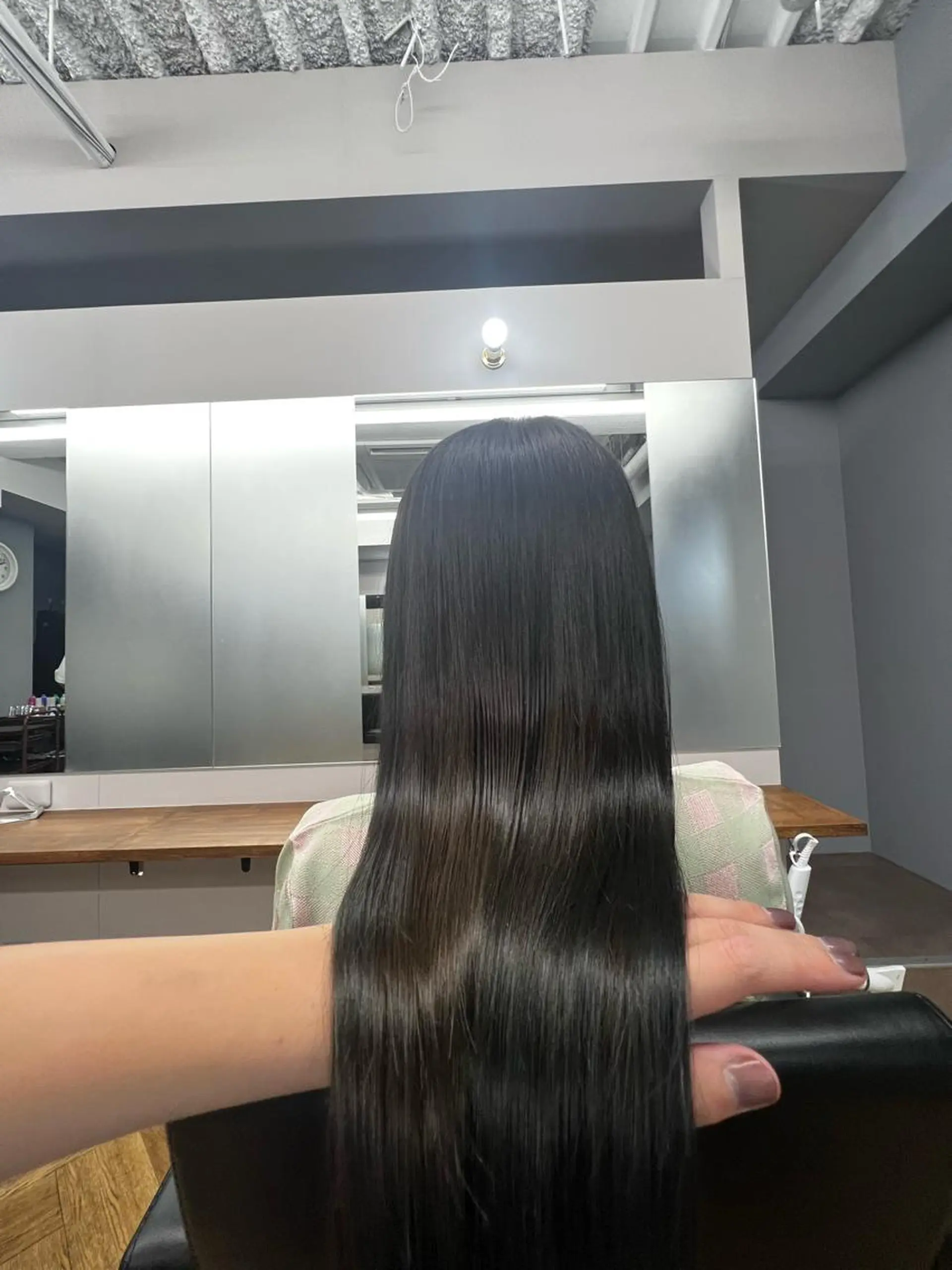 ロング 髪質改善 トリートメント カット トリートメント 福田 美波のヘアスタイル