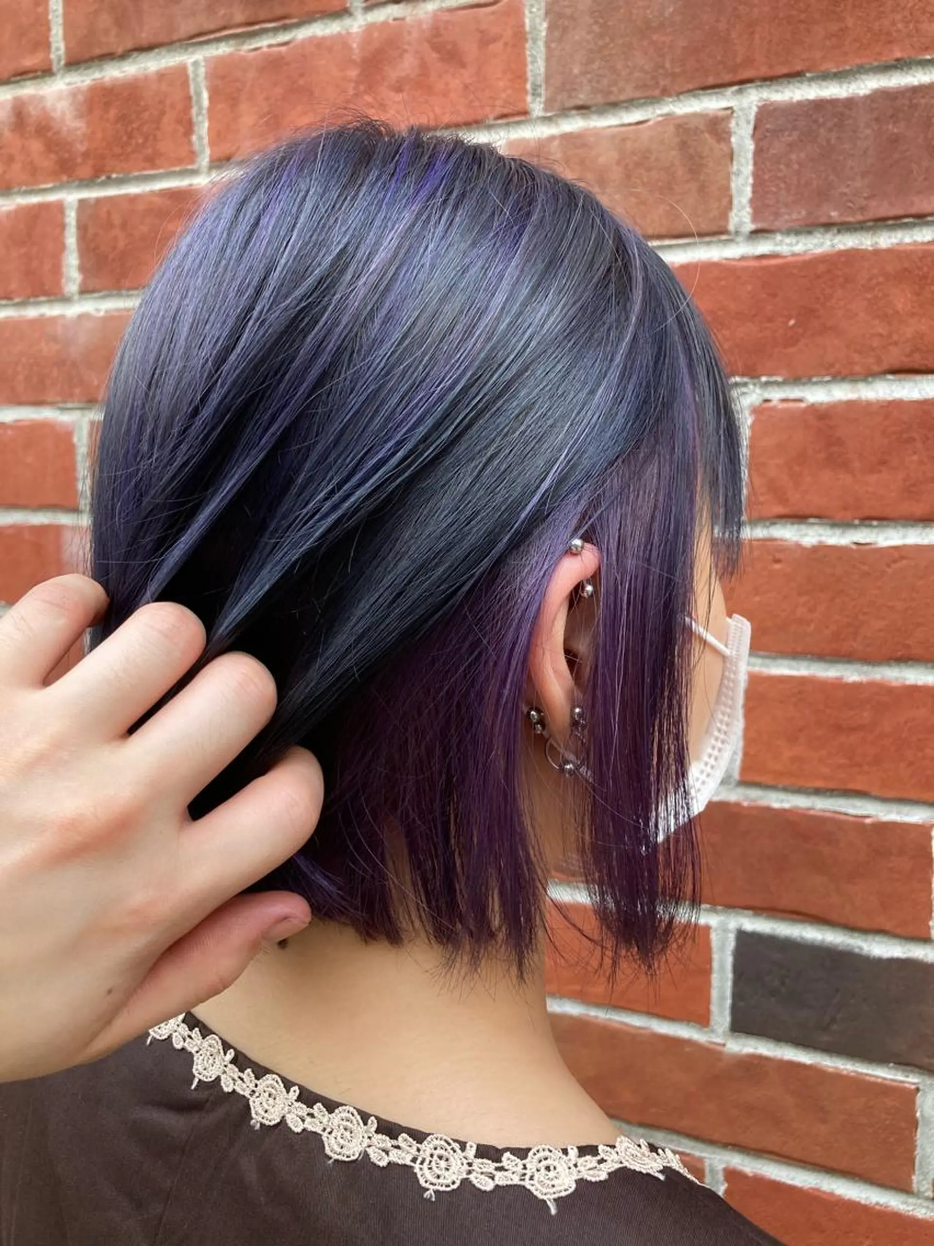 ショート カラー ヘアカラー トリートメント 髪質改善/痛ませ ないカラー/西村航大のヘアスタイル