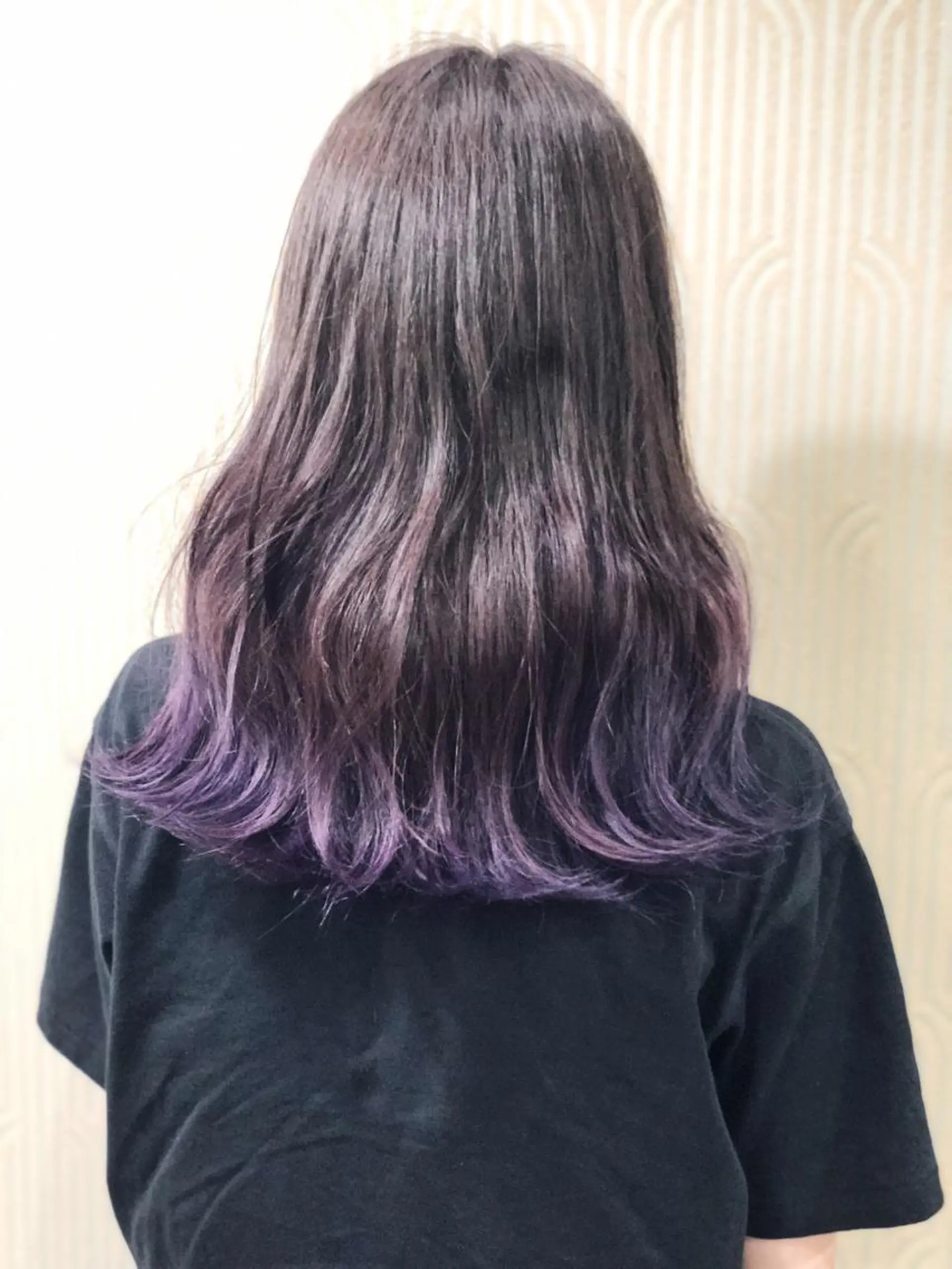 セミロング カラー 当日予約🆗ショート /ハイライト/松本のヘアスタイル