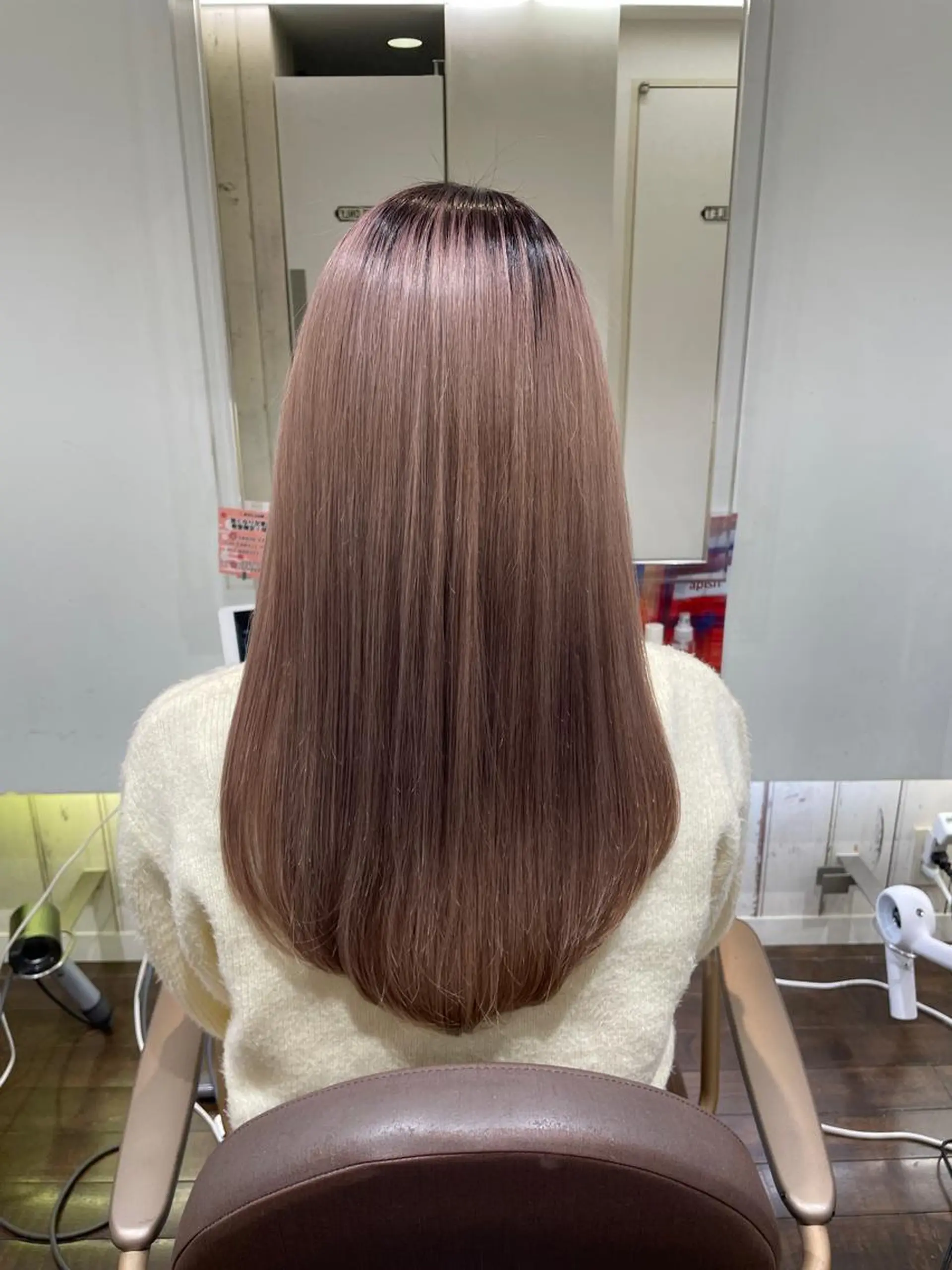 ロング 髪質改善 トリートメント 縮毛矯正/レイヤー 🌙児玉光瑠のヘアスタイル