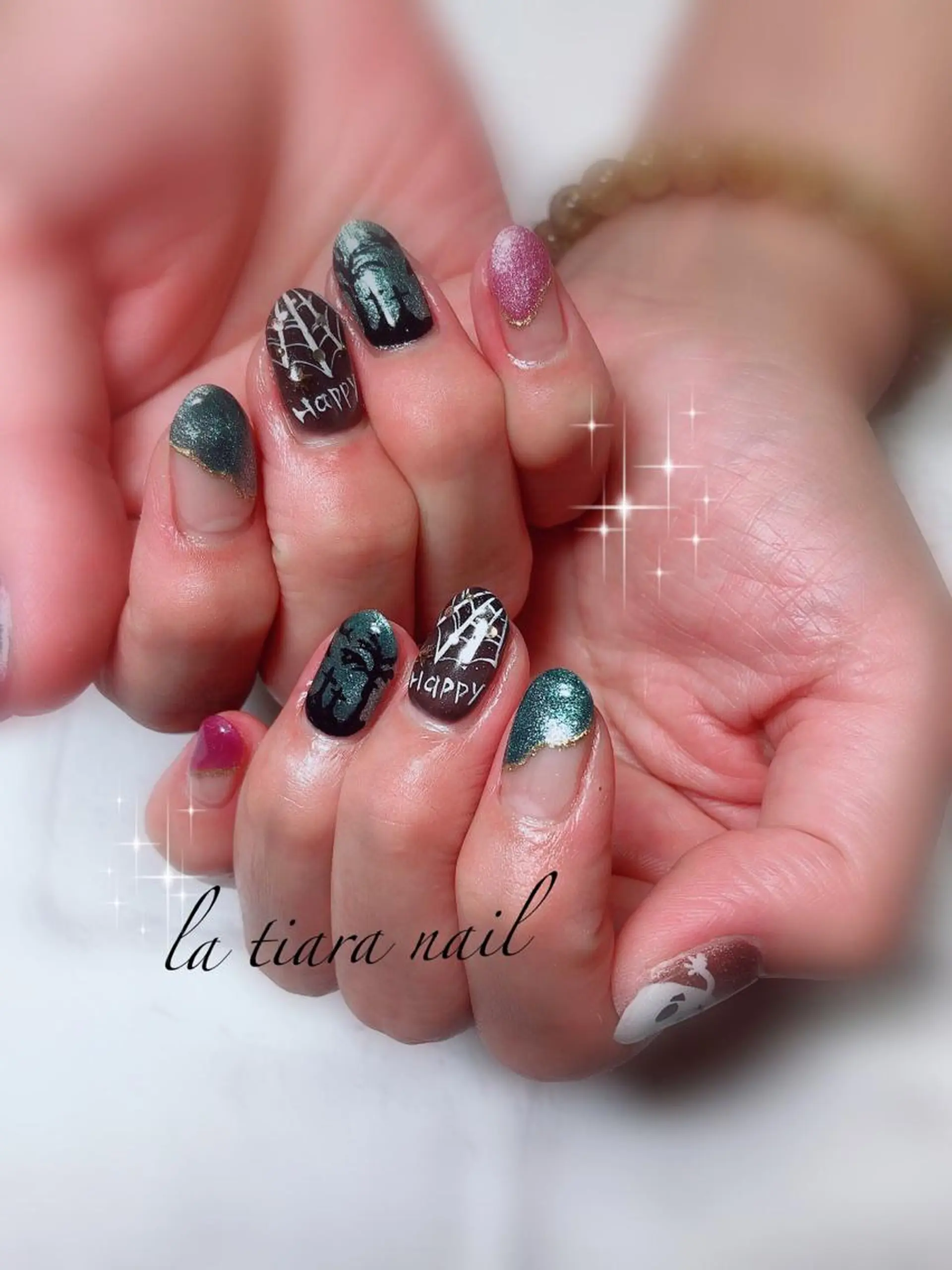 ネイル ハンドネイル Blue bird  nailのネイルデザイン