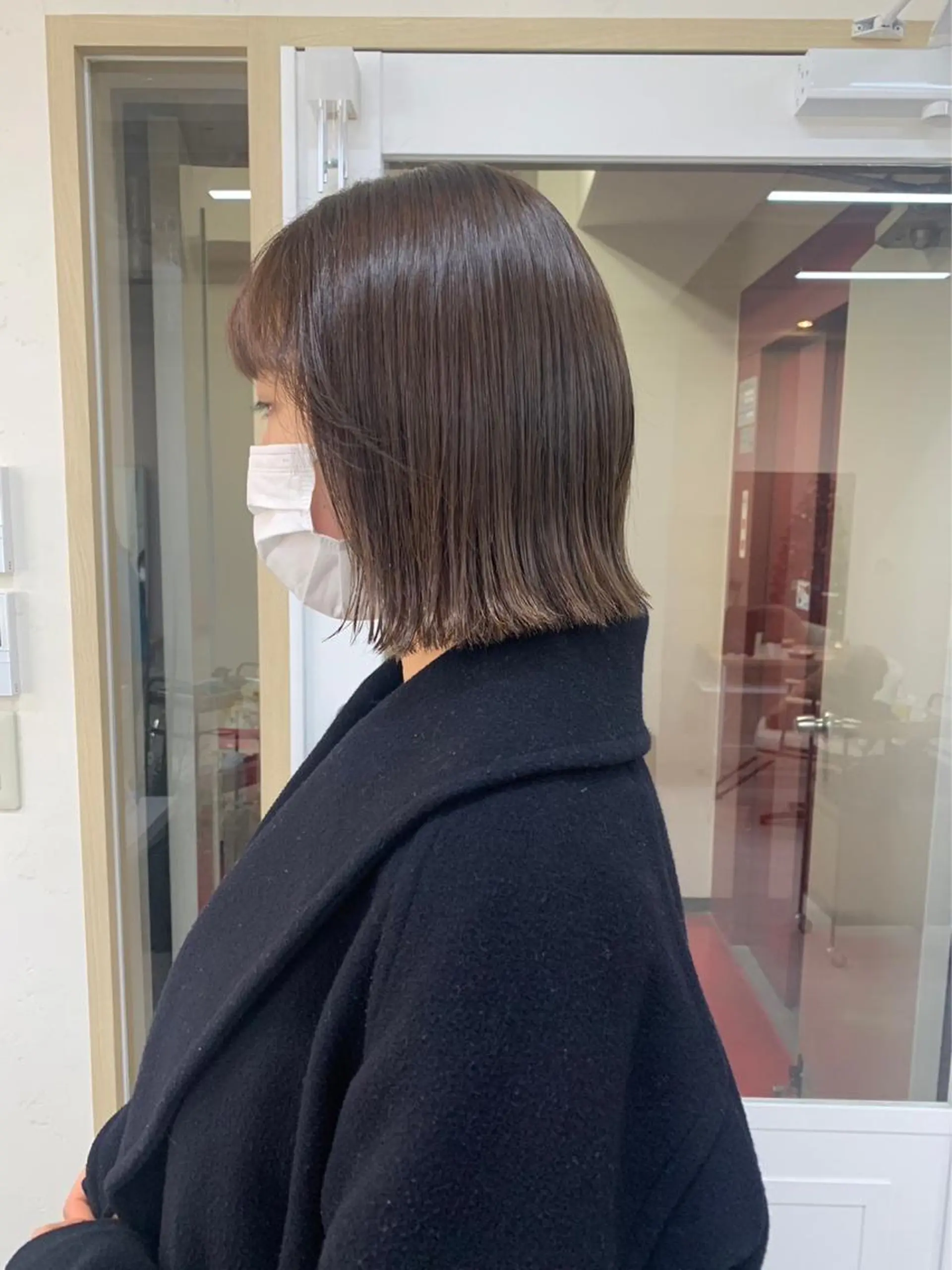 ミディアム 宮澤 泉のヘアスタイル
