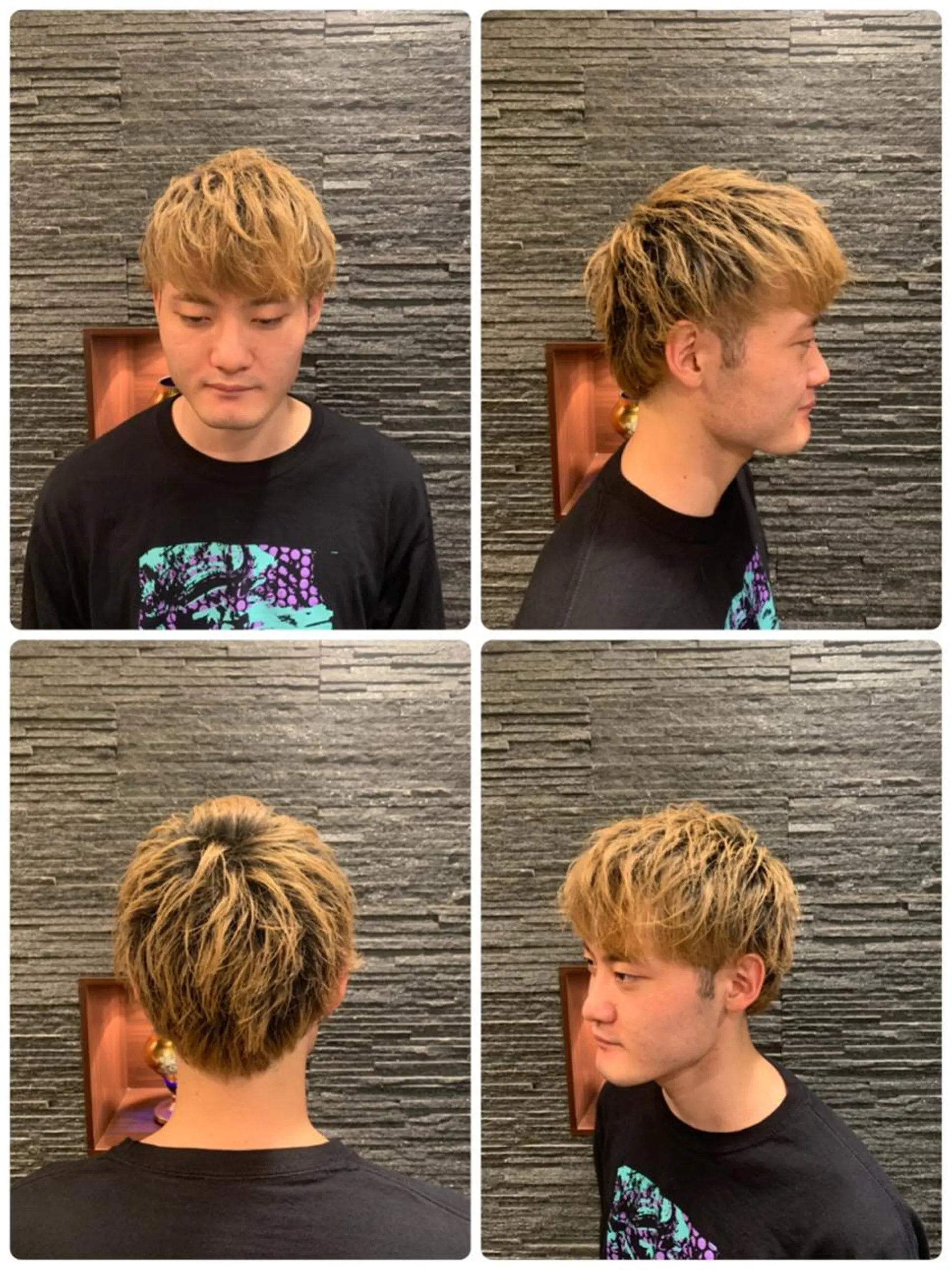 ショート メンズ メンズウルフカット ショートヘア ウルフカット 高橋 大輔のヘアスタイル