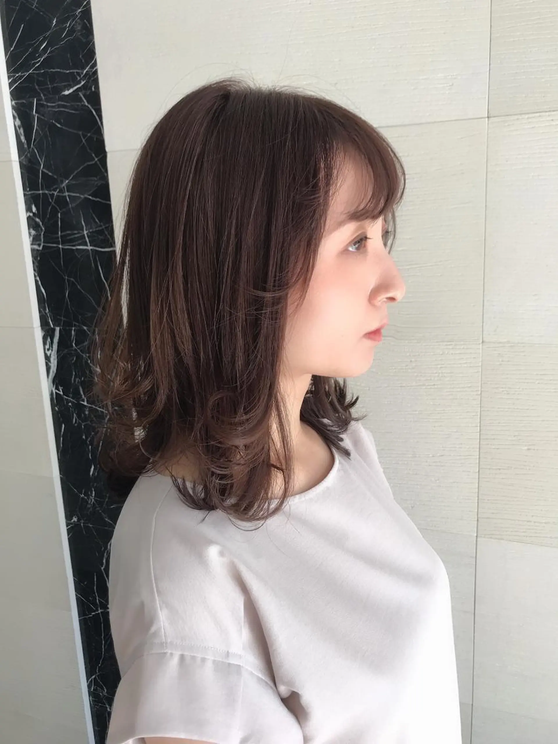 ミディアム カラー カット ヘアカラー トリートメント ヘアセット ✂️似合わせの魔術師 石田一樹✂️のヘアスタイル