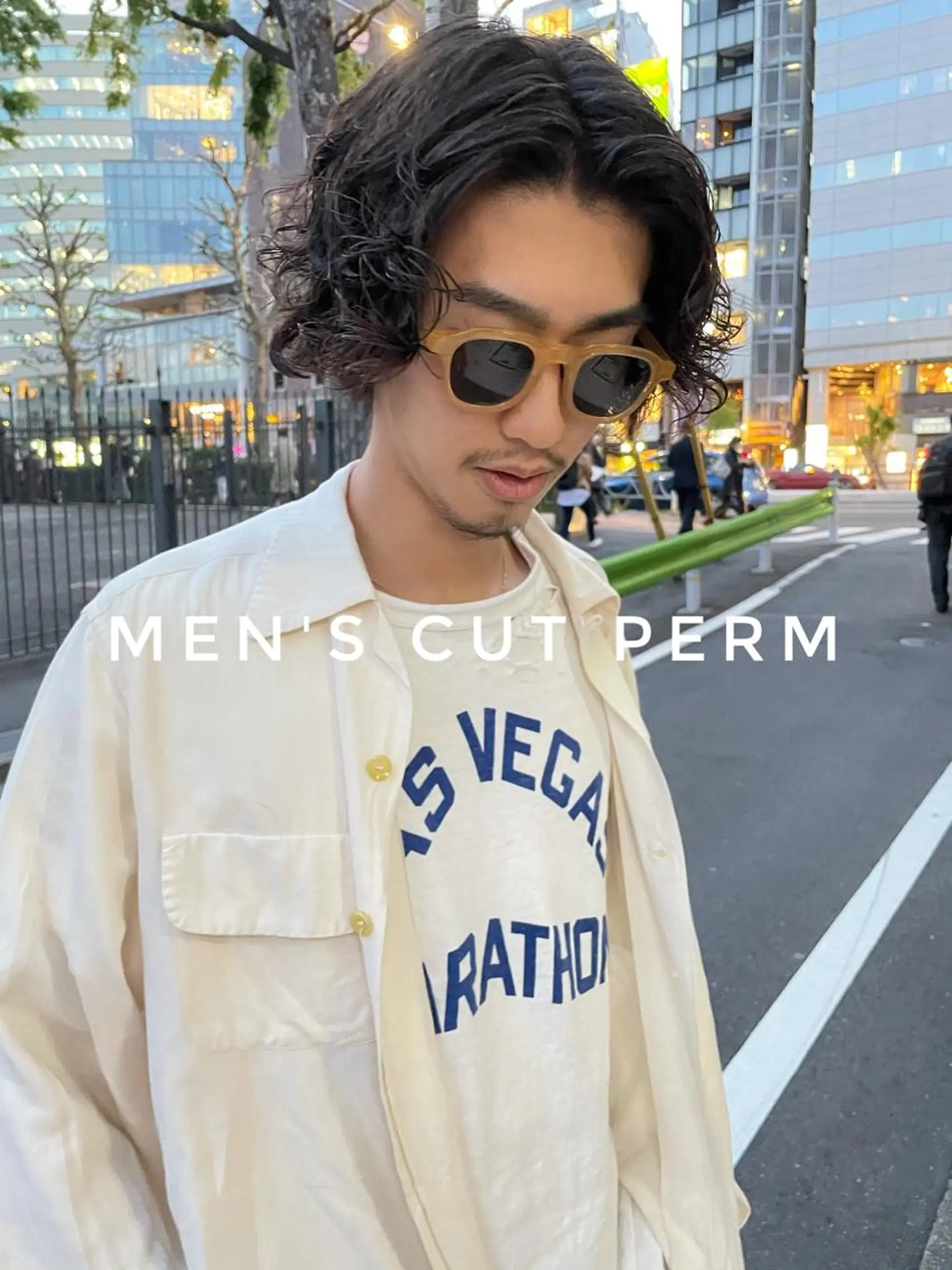 ショート カラー パーマ メンズ キッズ オトナヘア🌸 harukaのヘアスタイル